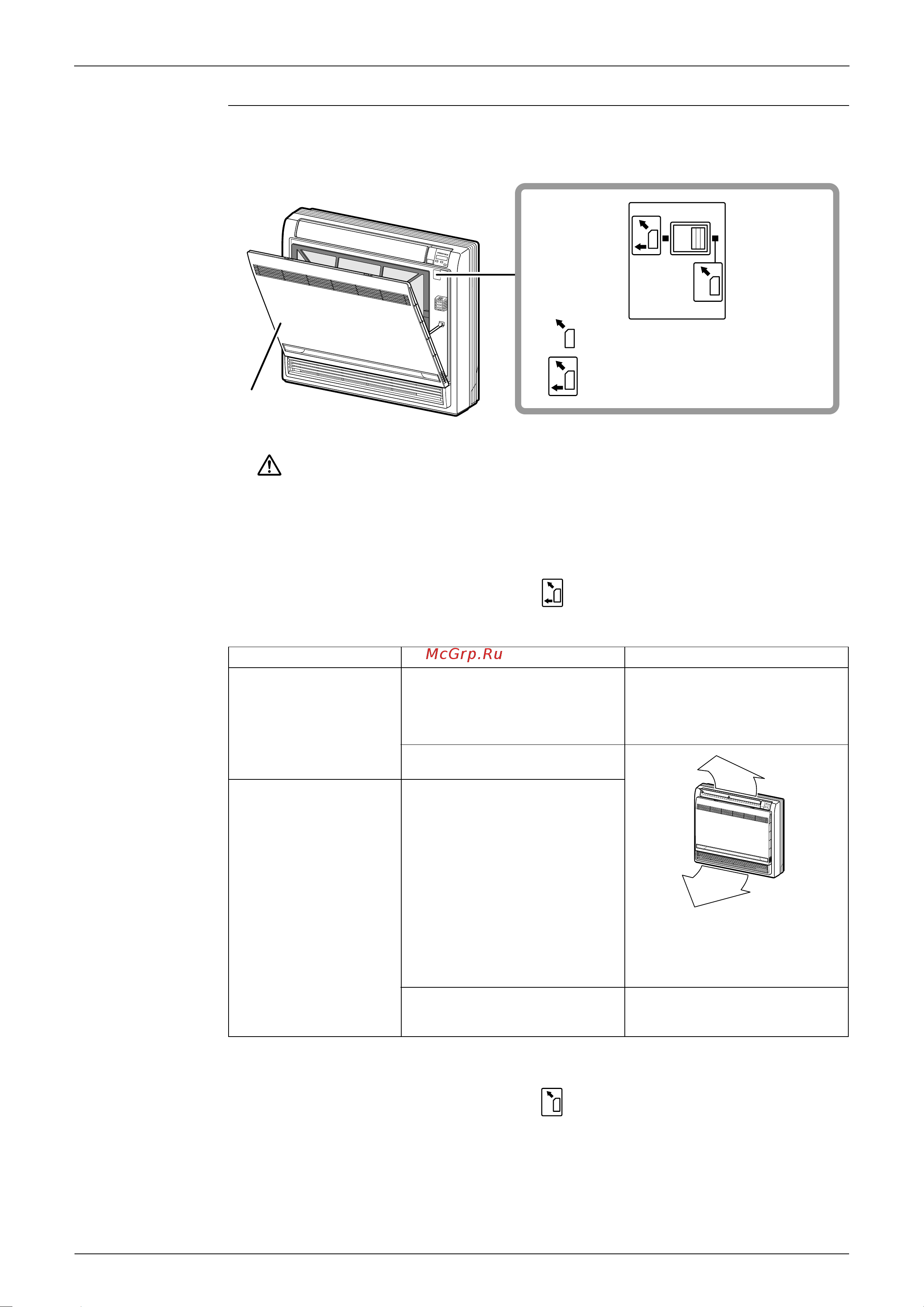 Daikin FHQ60BWV1B [90/302] Caution