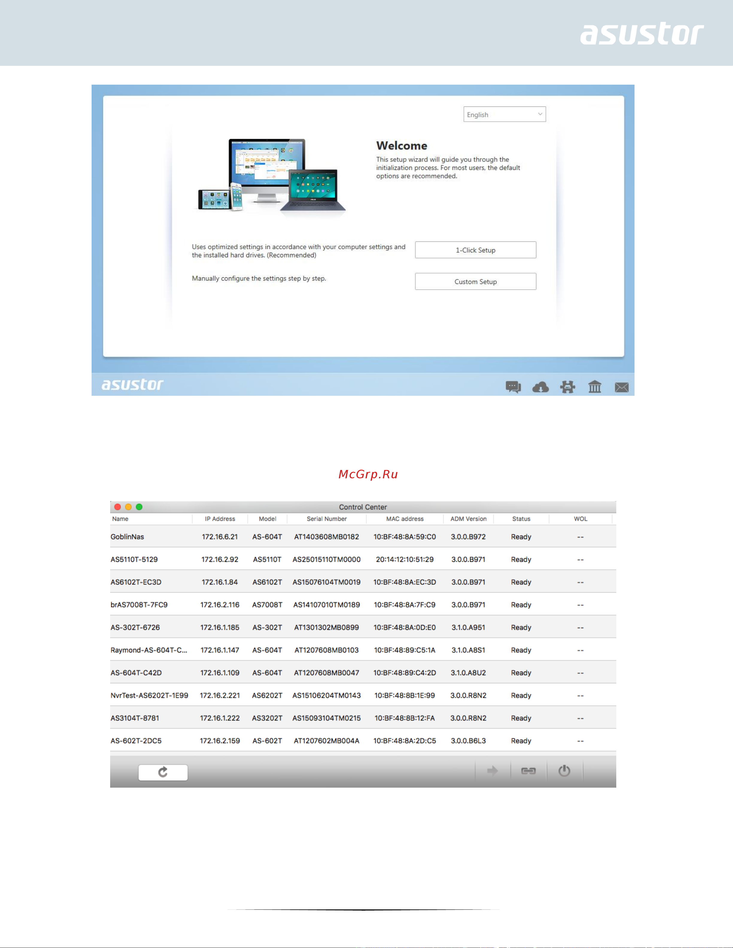 Asustor AS6404T [18/33] Пользователи mac