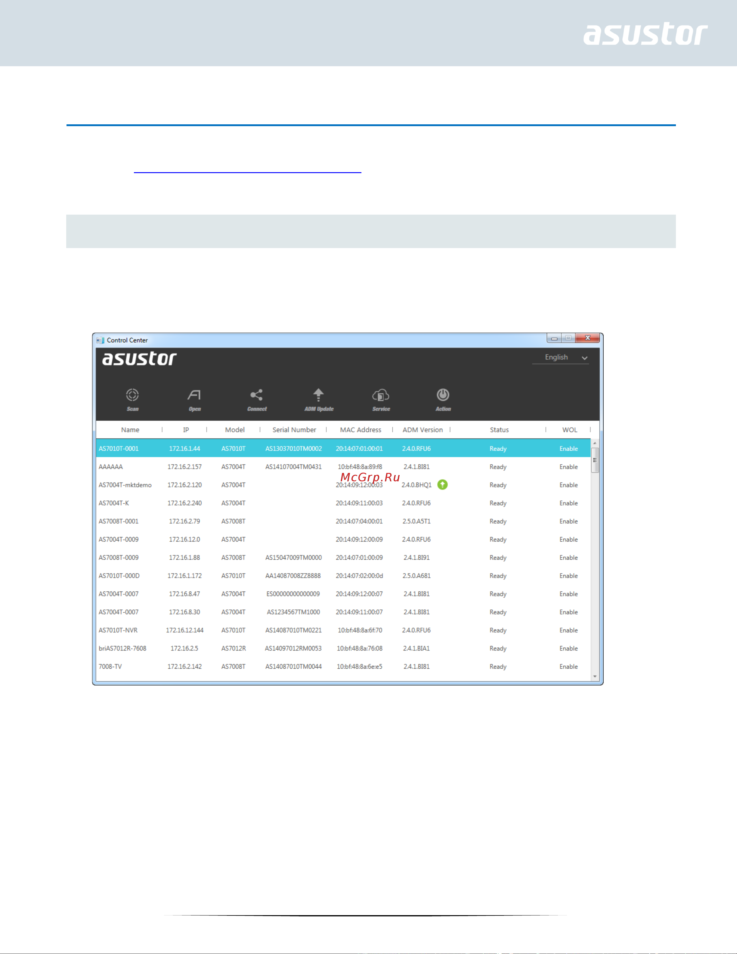 Asustor AS4004T [12/23] Руководство по установке программного обеспечения