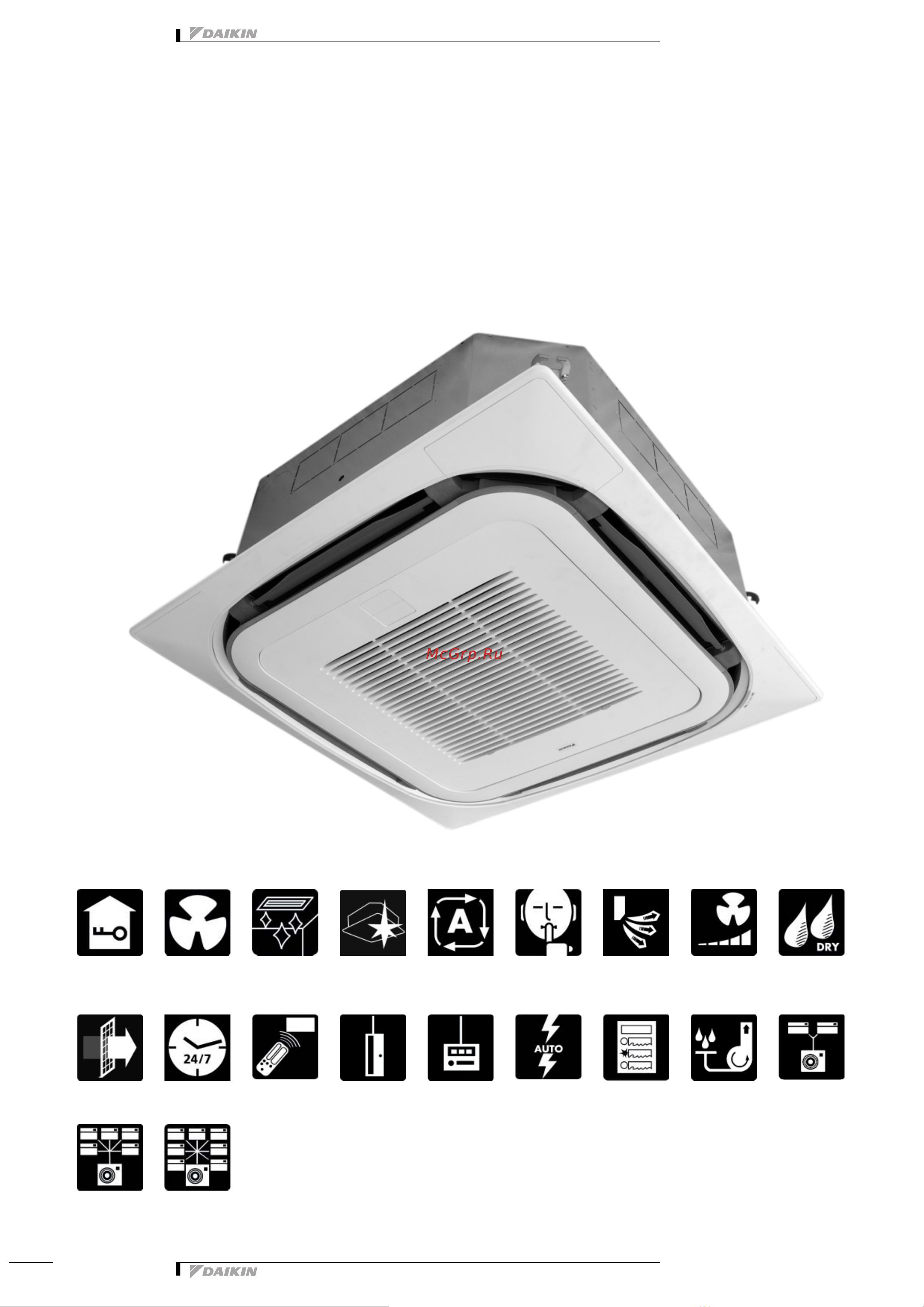 Daikin FCQ125C8VEB [3/33] Характеристики