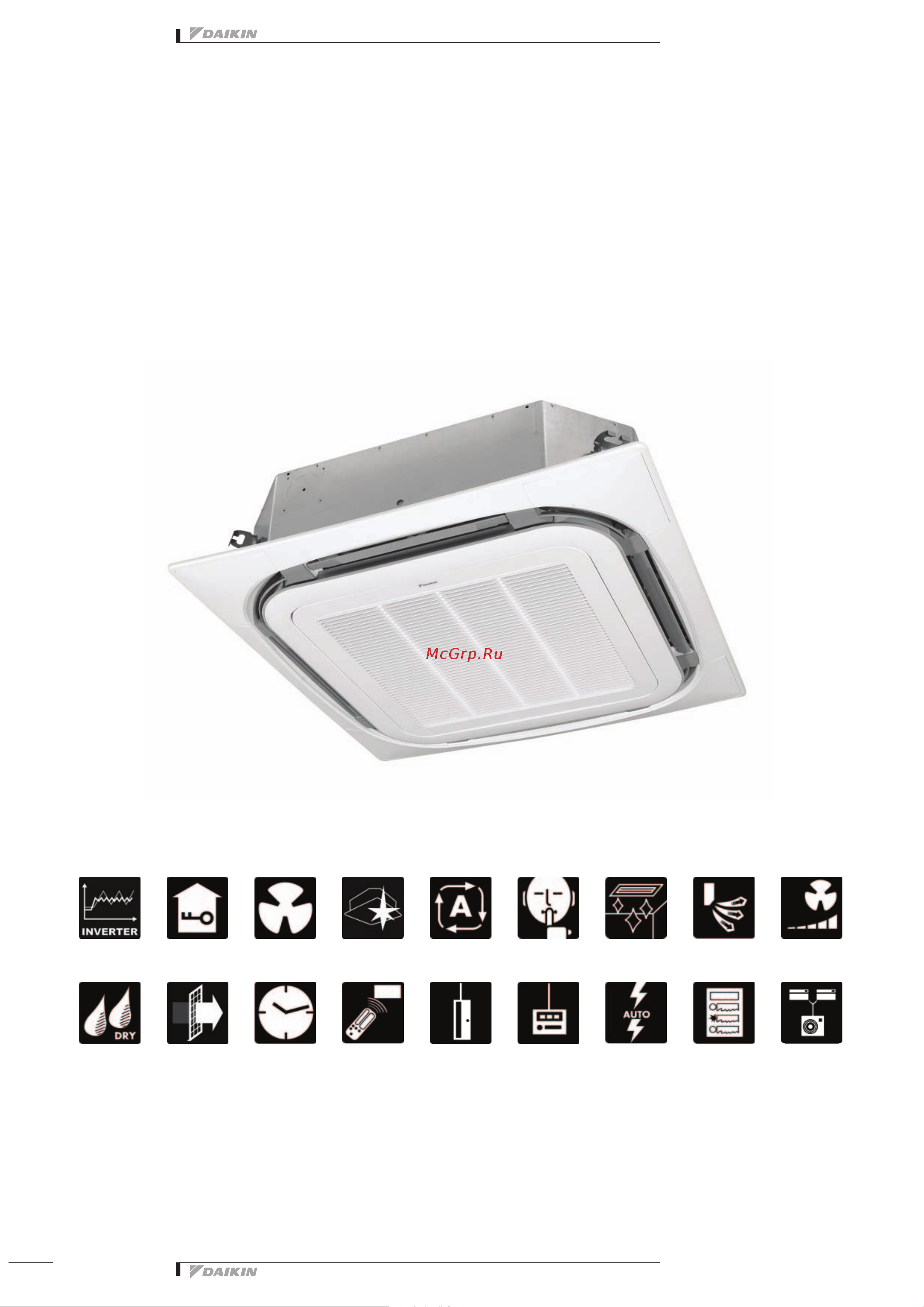 Daikin FCQH100D8VEB [4/25] Features