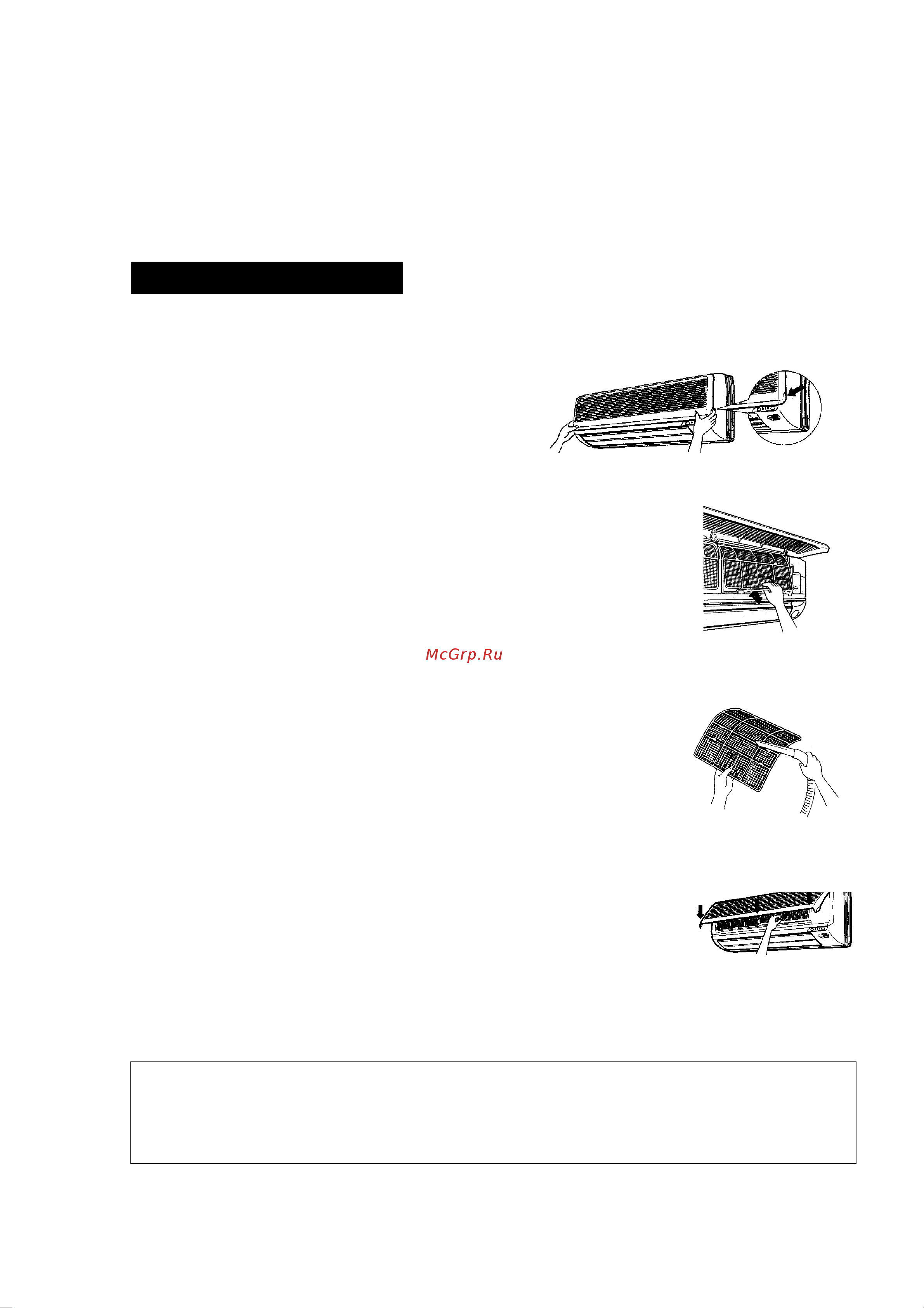 Daikin FTY35JV1B [22/30] Внимани