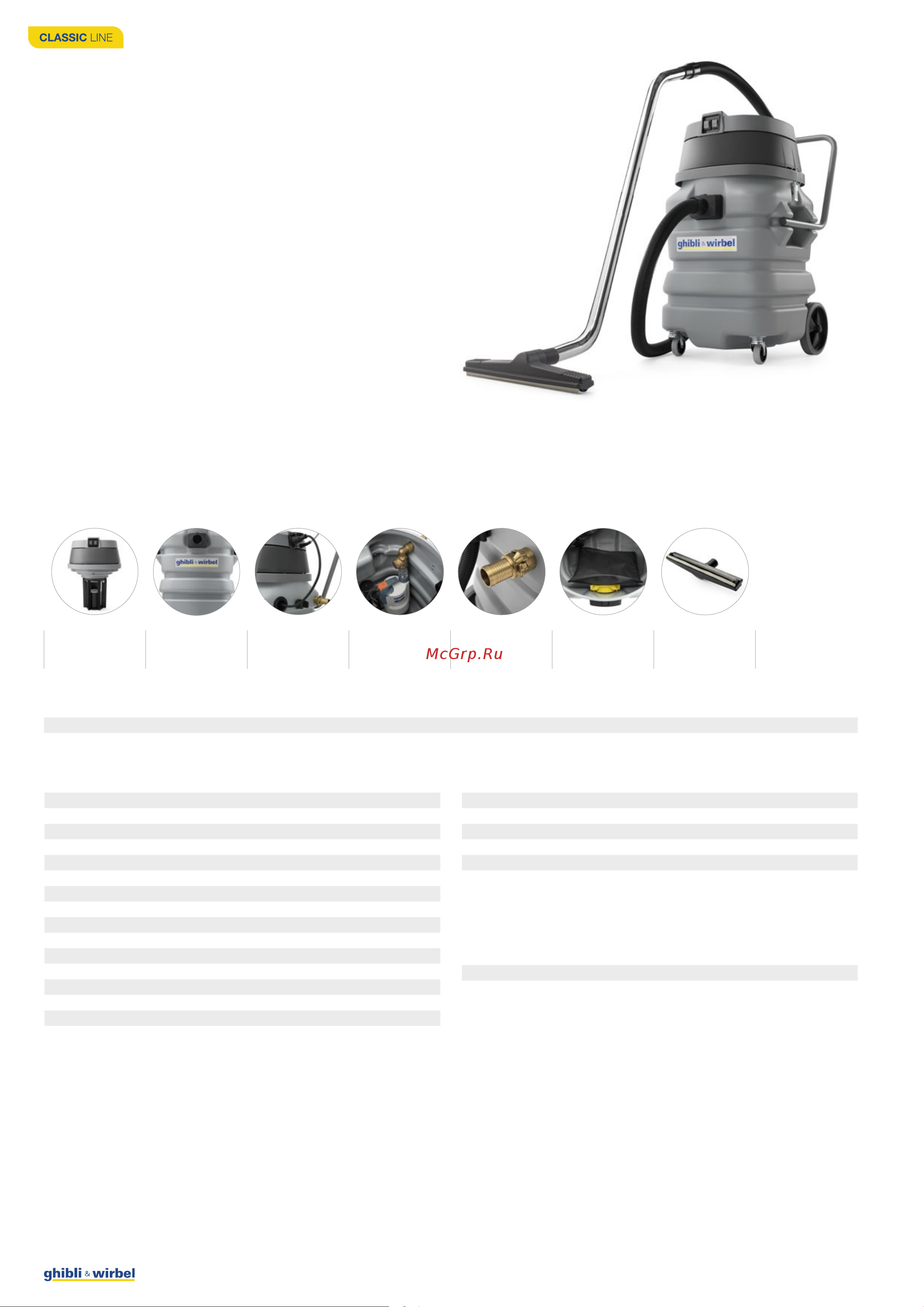 Ghibli INPUMP 90.2 SP CF Технические данные онлайн