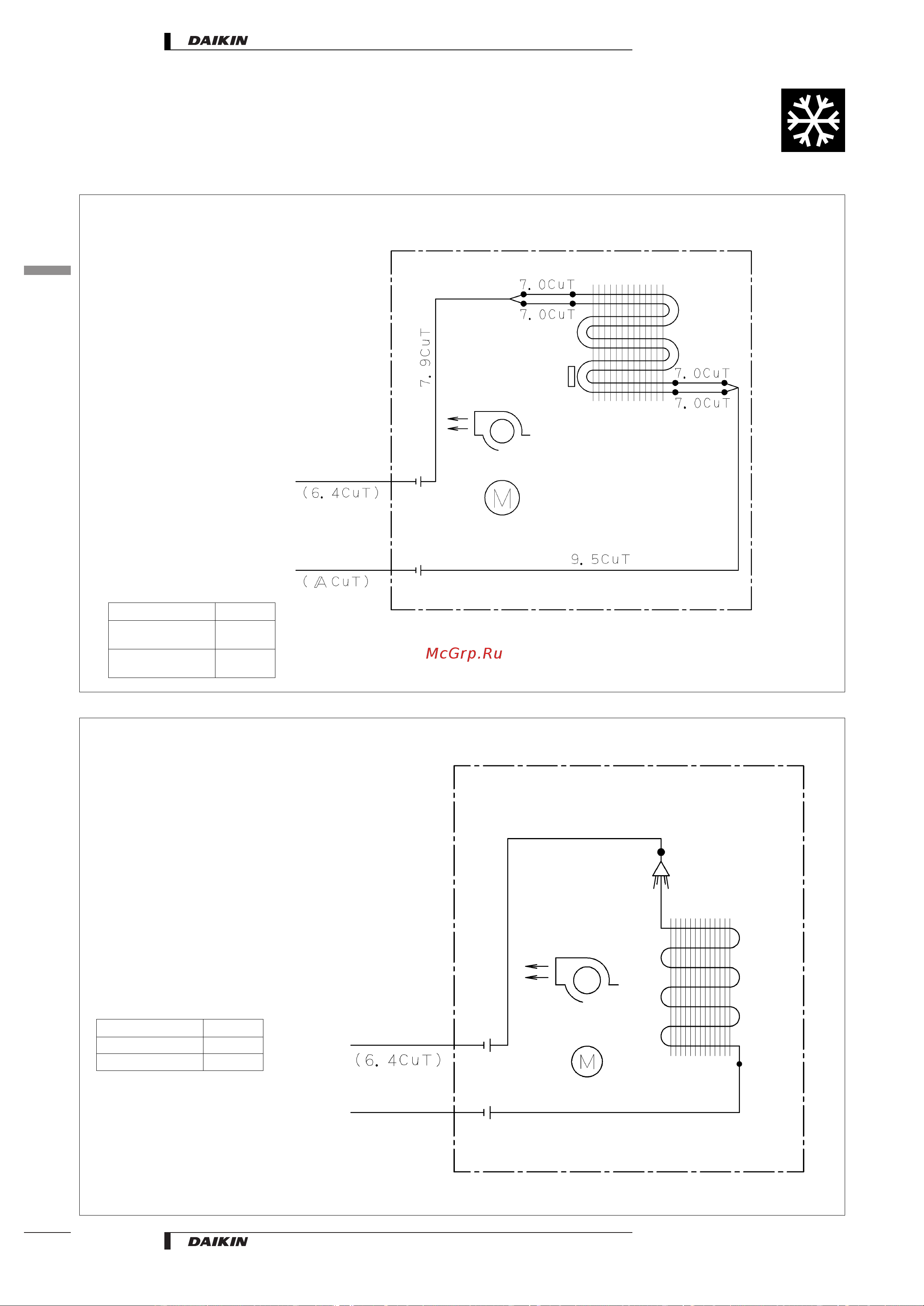 Daikin FTX25JAV1NB [10/29] Piping diagrams
