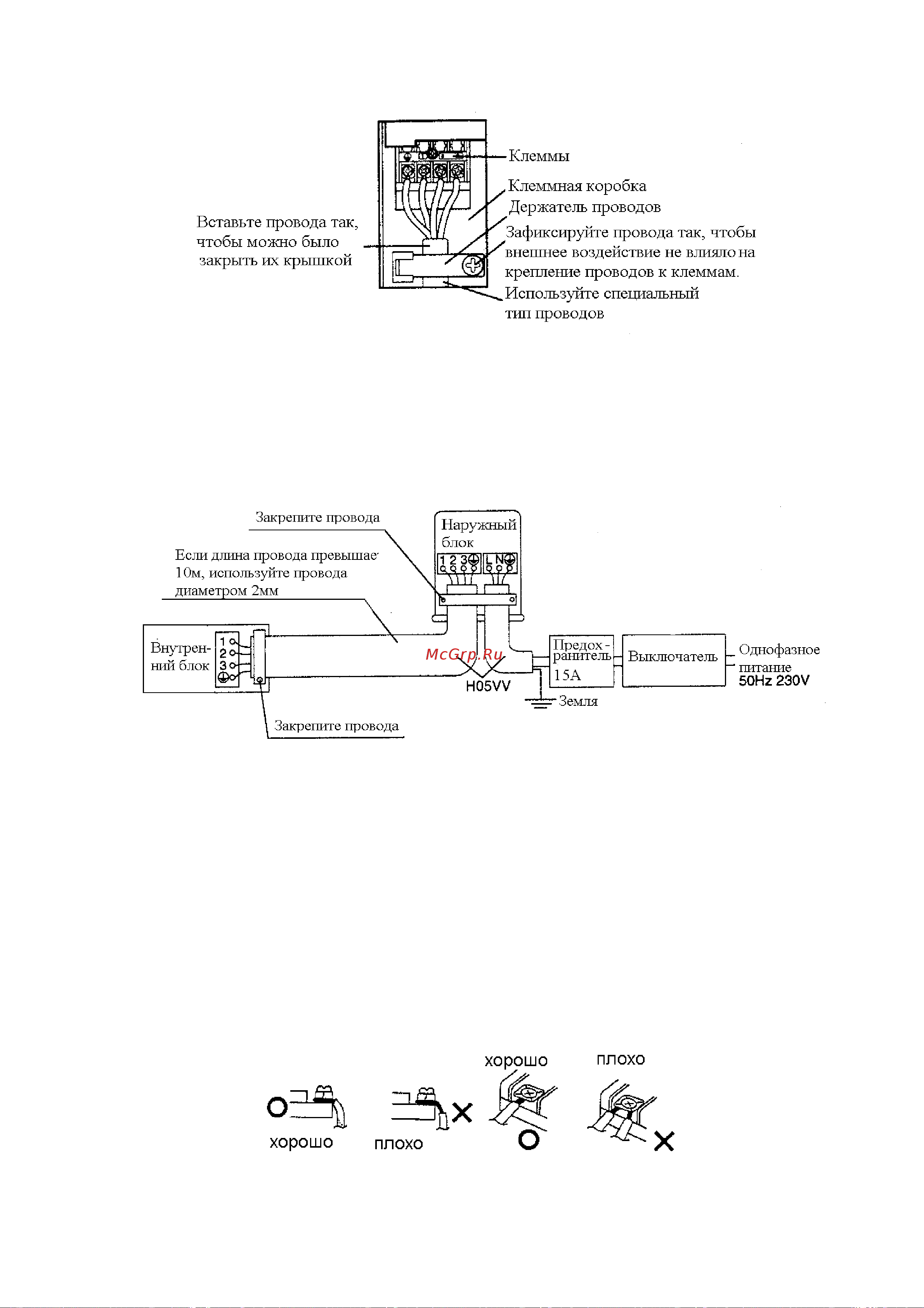 Daikin FTX35HV1NB Инструкция по монтажу онлайн [14/18] 602049