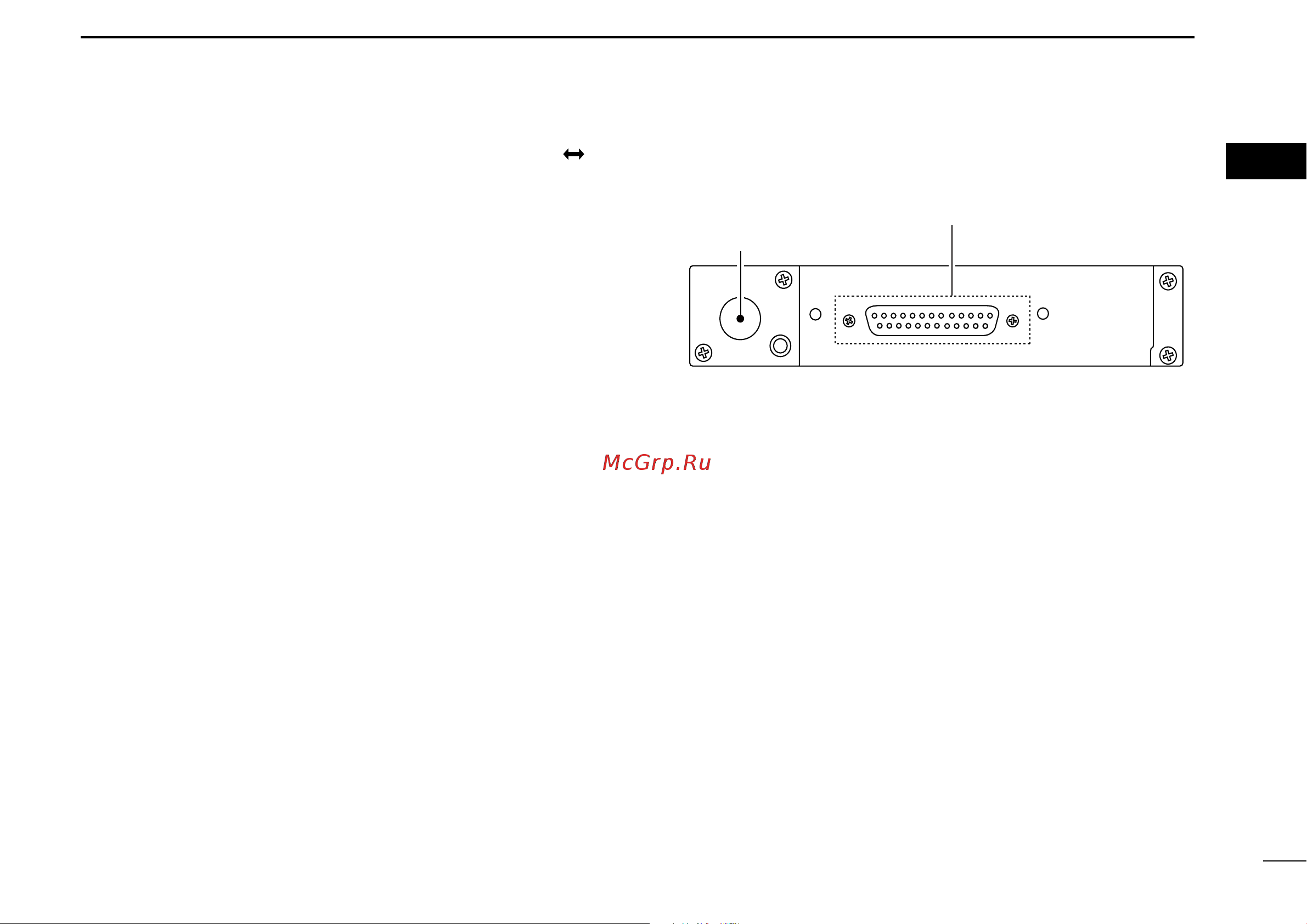 Icom IC-A220 [9/40] Rear panel