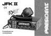 President JFK II ASC Инструкция по эксплуатации