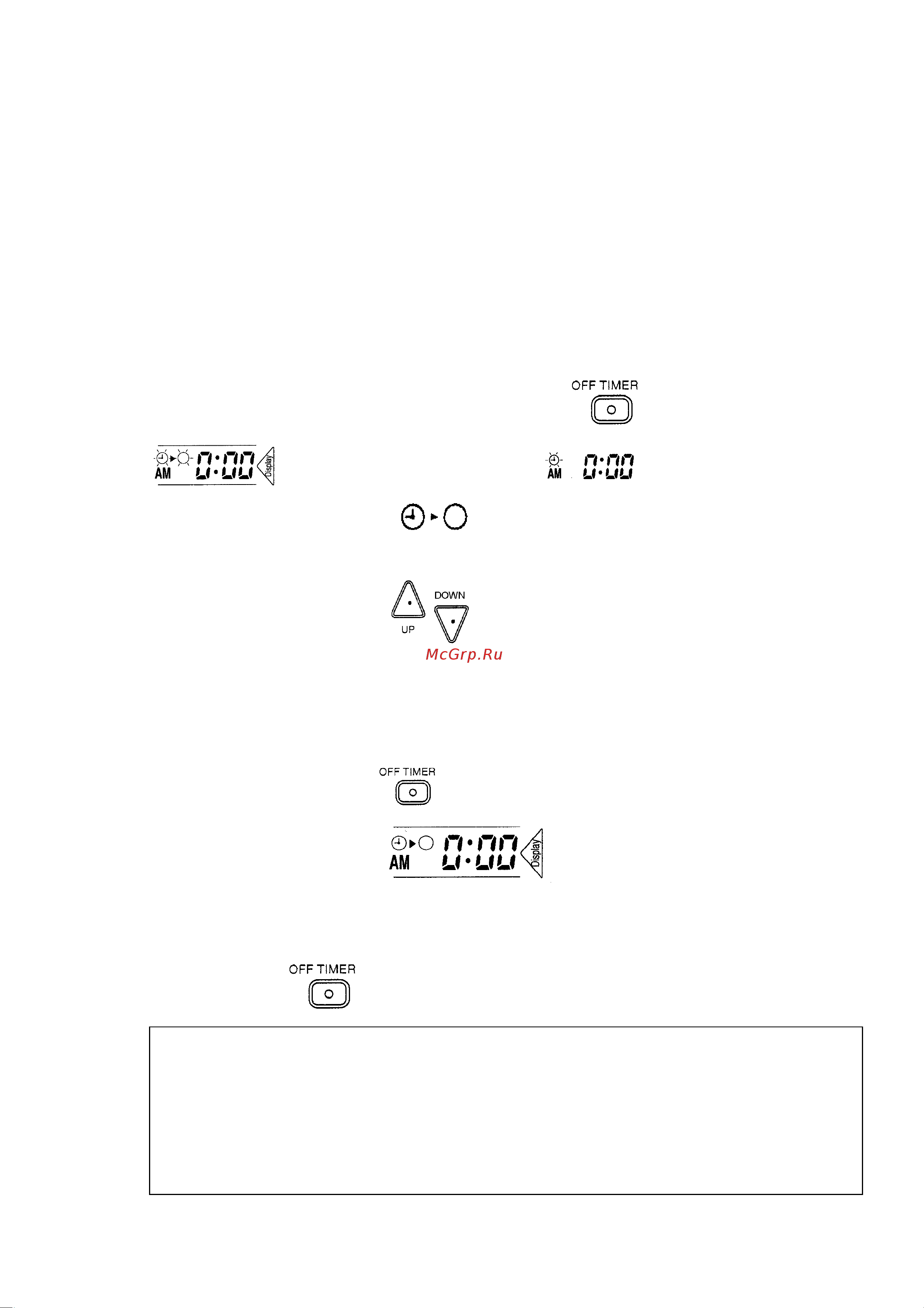 Daikin CDK35JV1NB [19/27] Работа с таймером