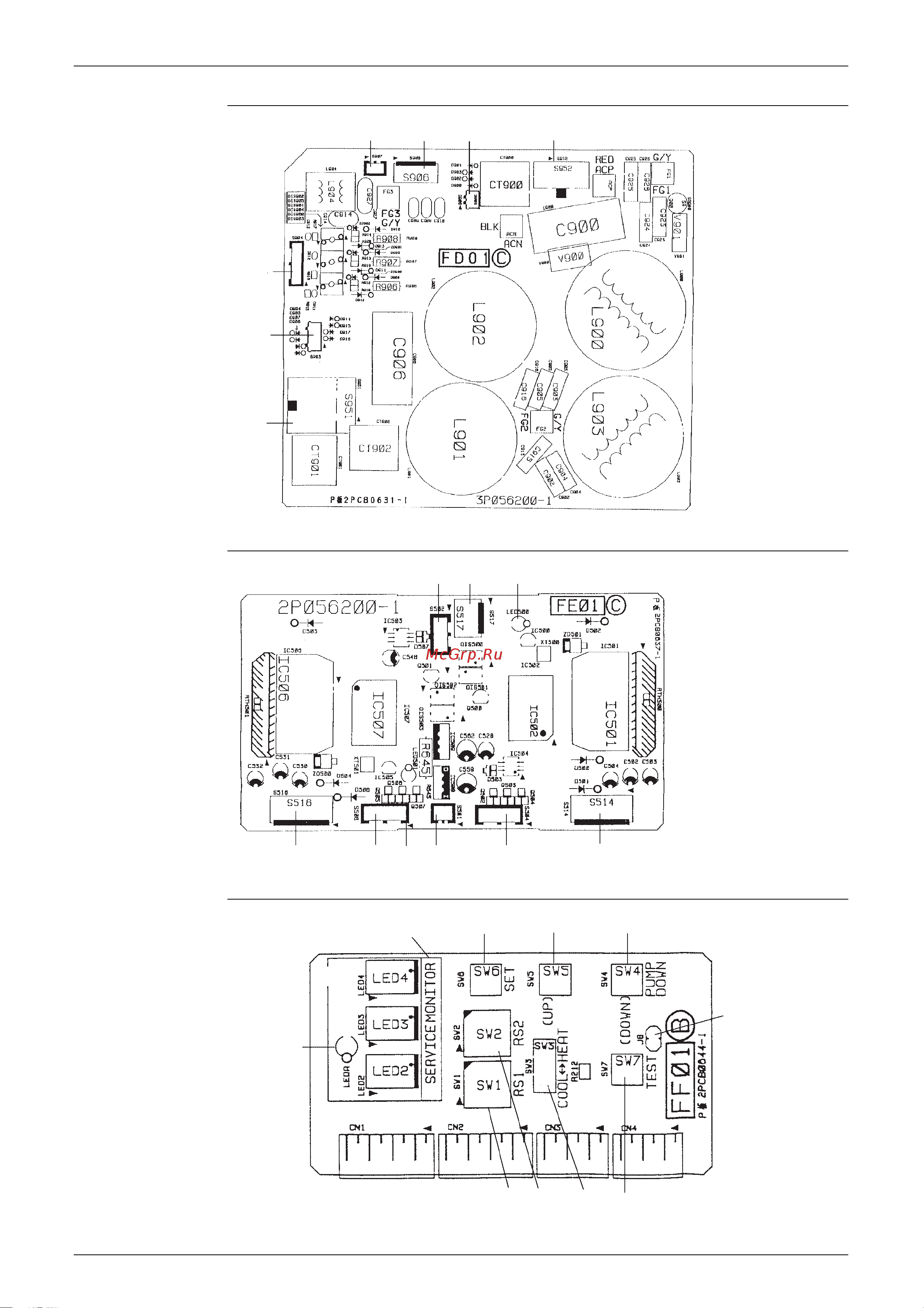Daikin RMX140JZVMB [38/344] Printed circuit board 2 filter pcb