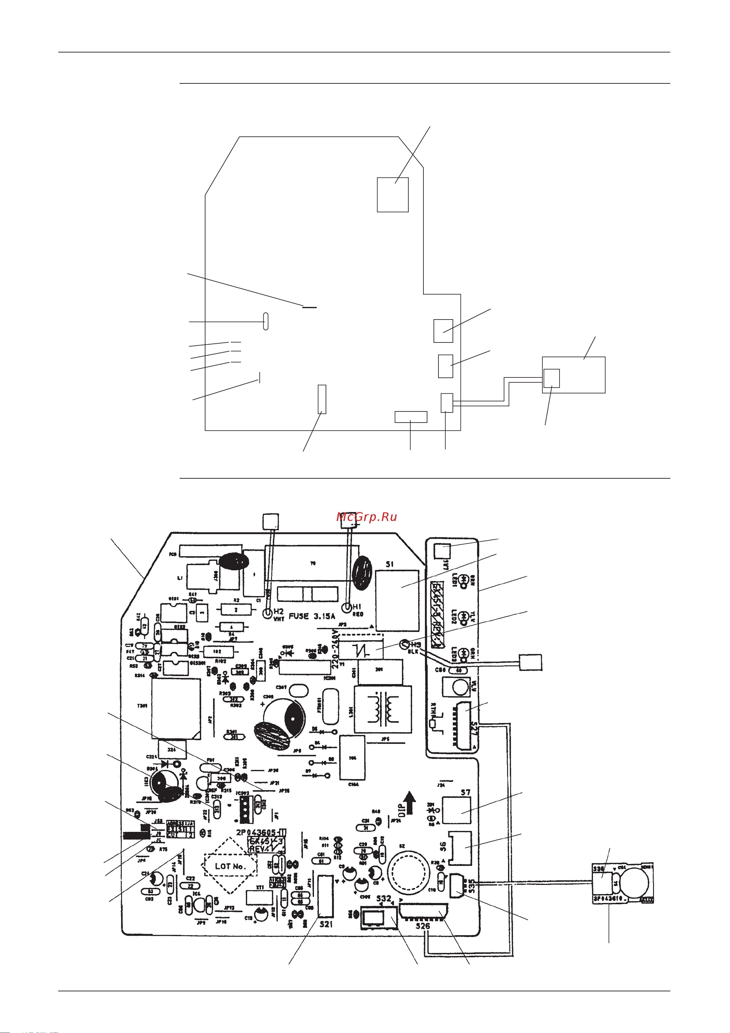 Daikin RMX140JZVMB [44/344] Printed circuit board 1 3 detail