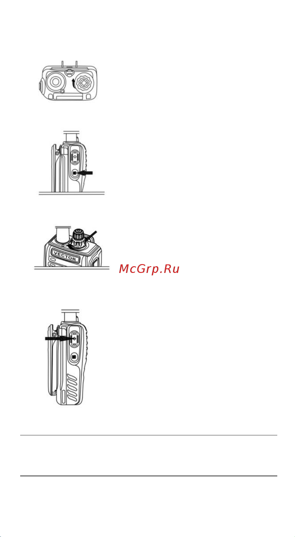 Vector VT-44 Turbo [10/16] Эксплуатация радиостанции