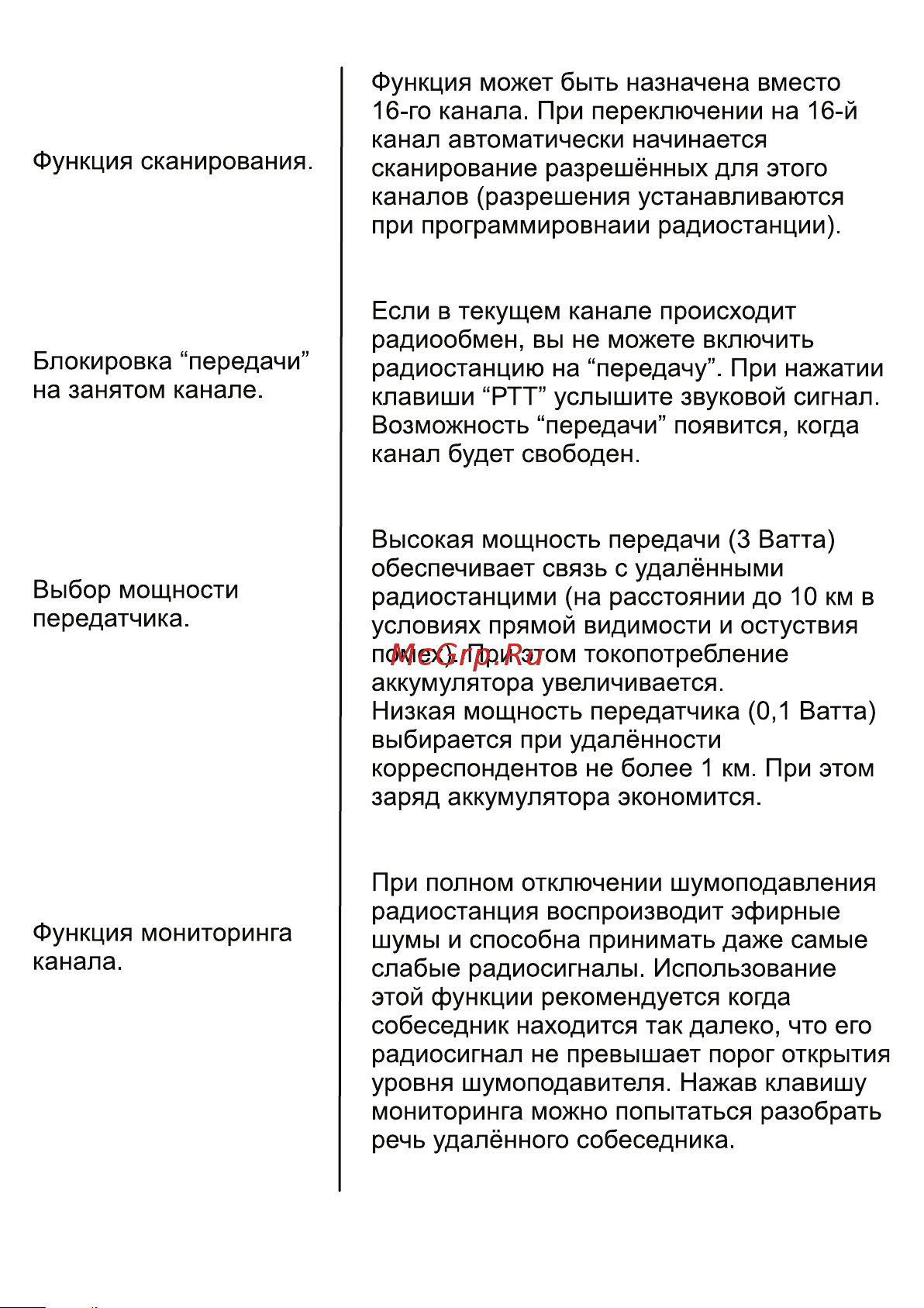Терек РК-101 Инструкция по эксплуатации онлайн [10/19] 602407