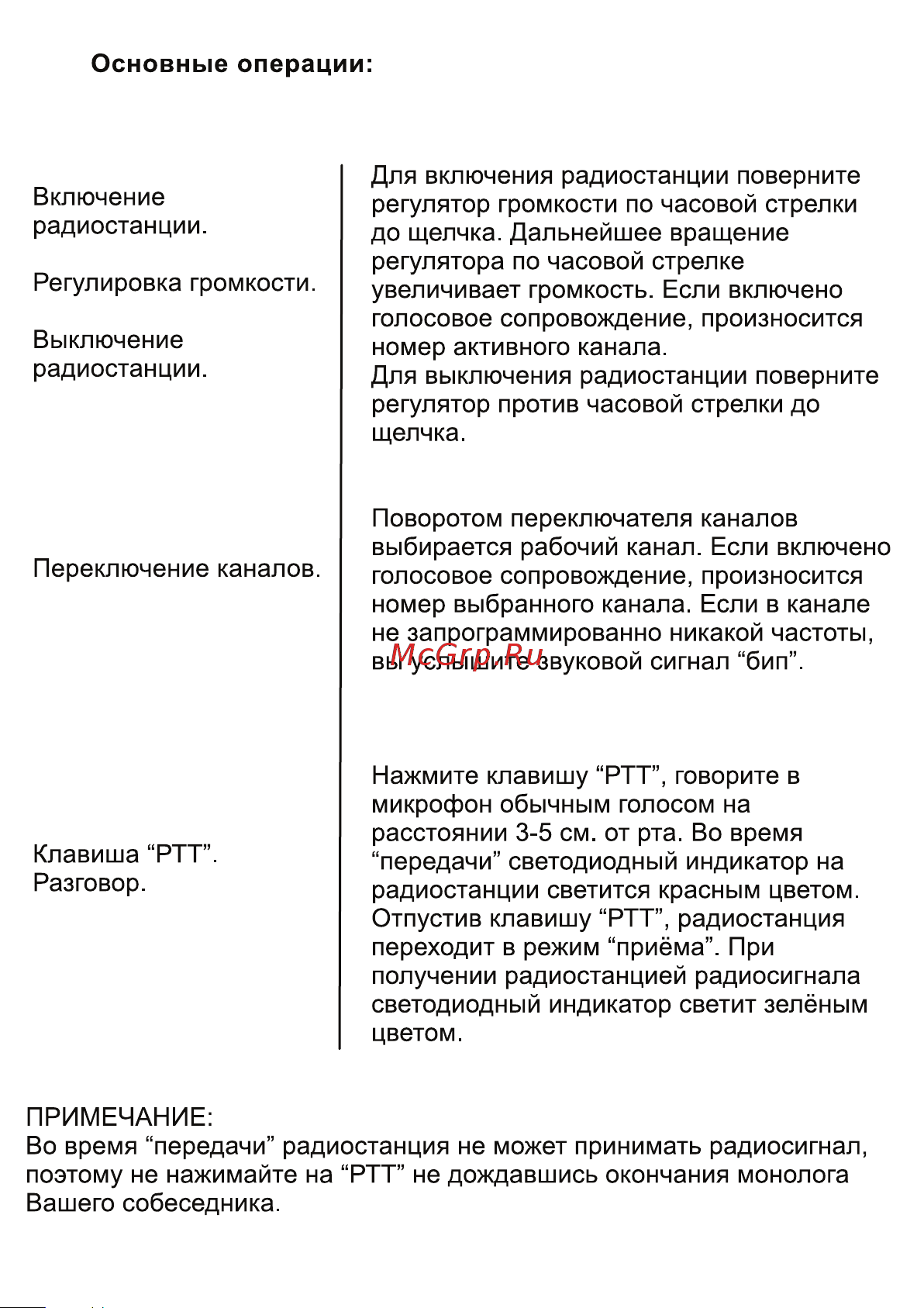 Терек РК-101 Инструкция по эксплуатации онлайн [7/19] 602407