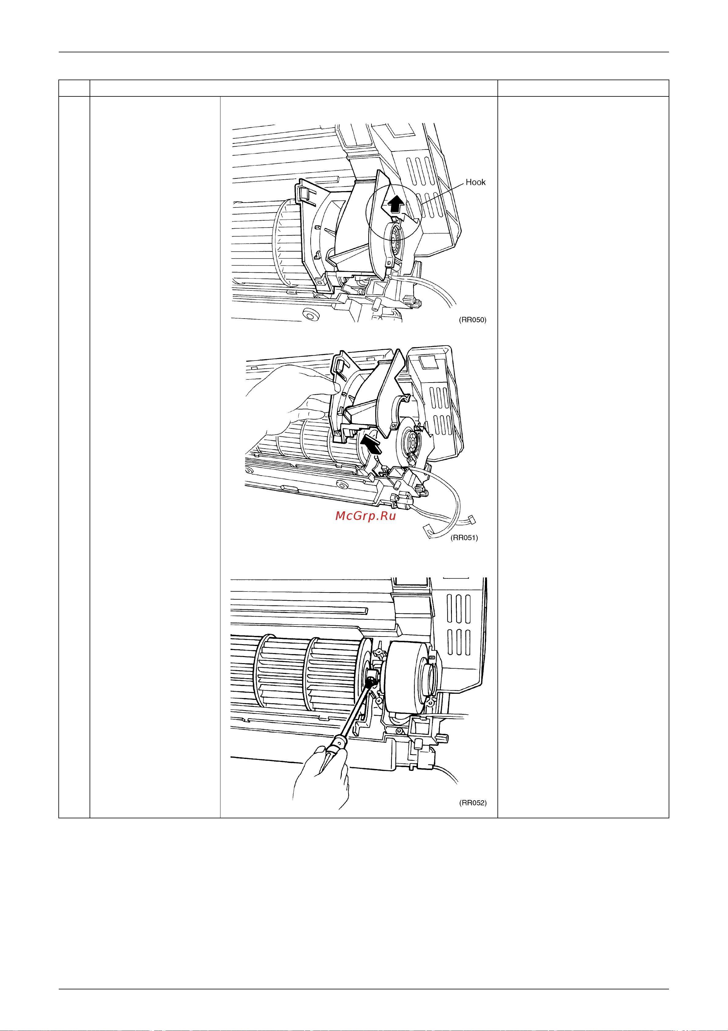 Daikin FTK25JVET9 [122/162] Disengage hook