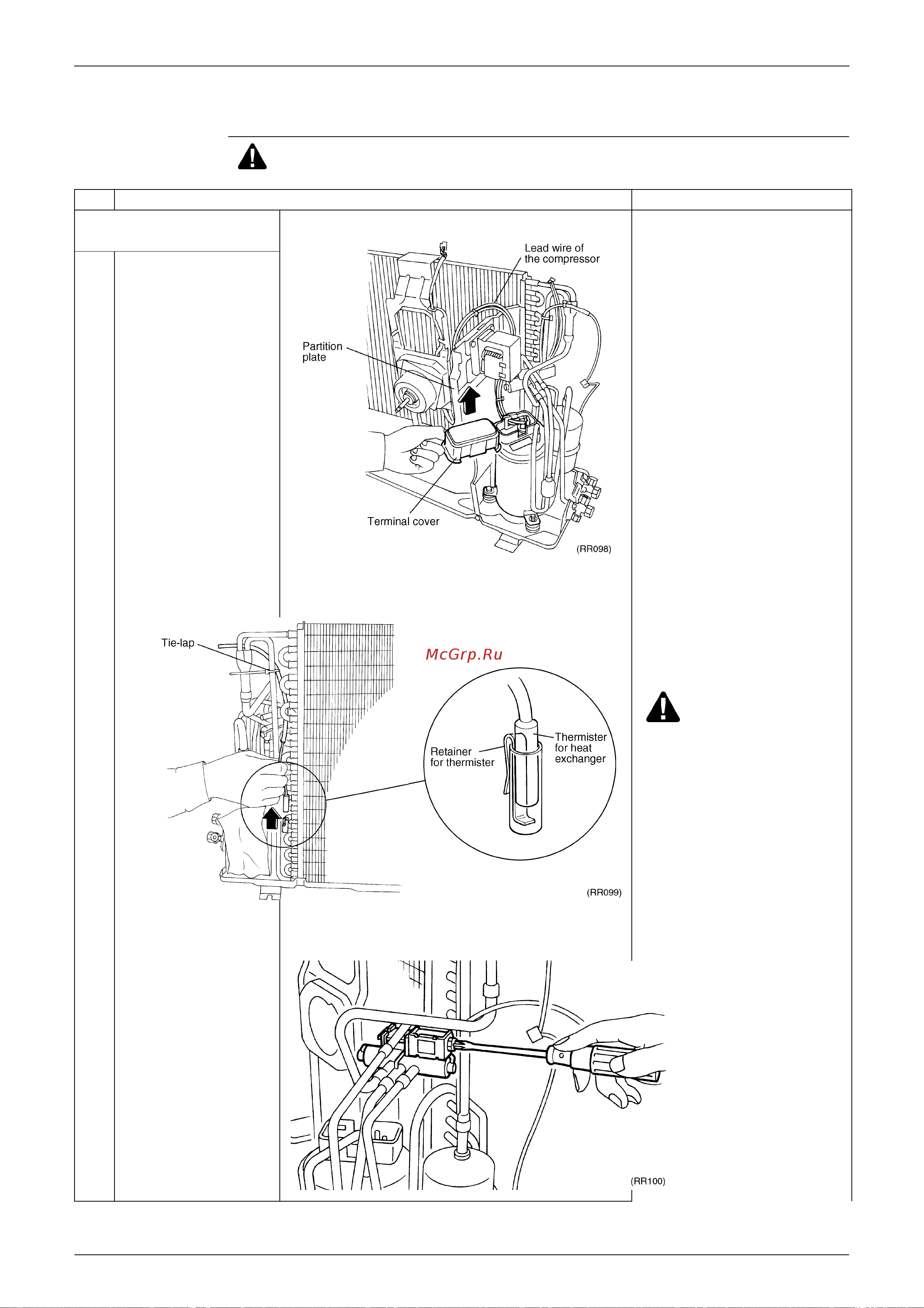 Daikin RX35JV1NB9 [141/162] Removal of four way valve
