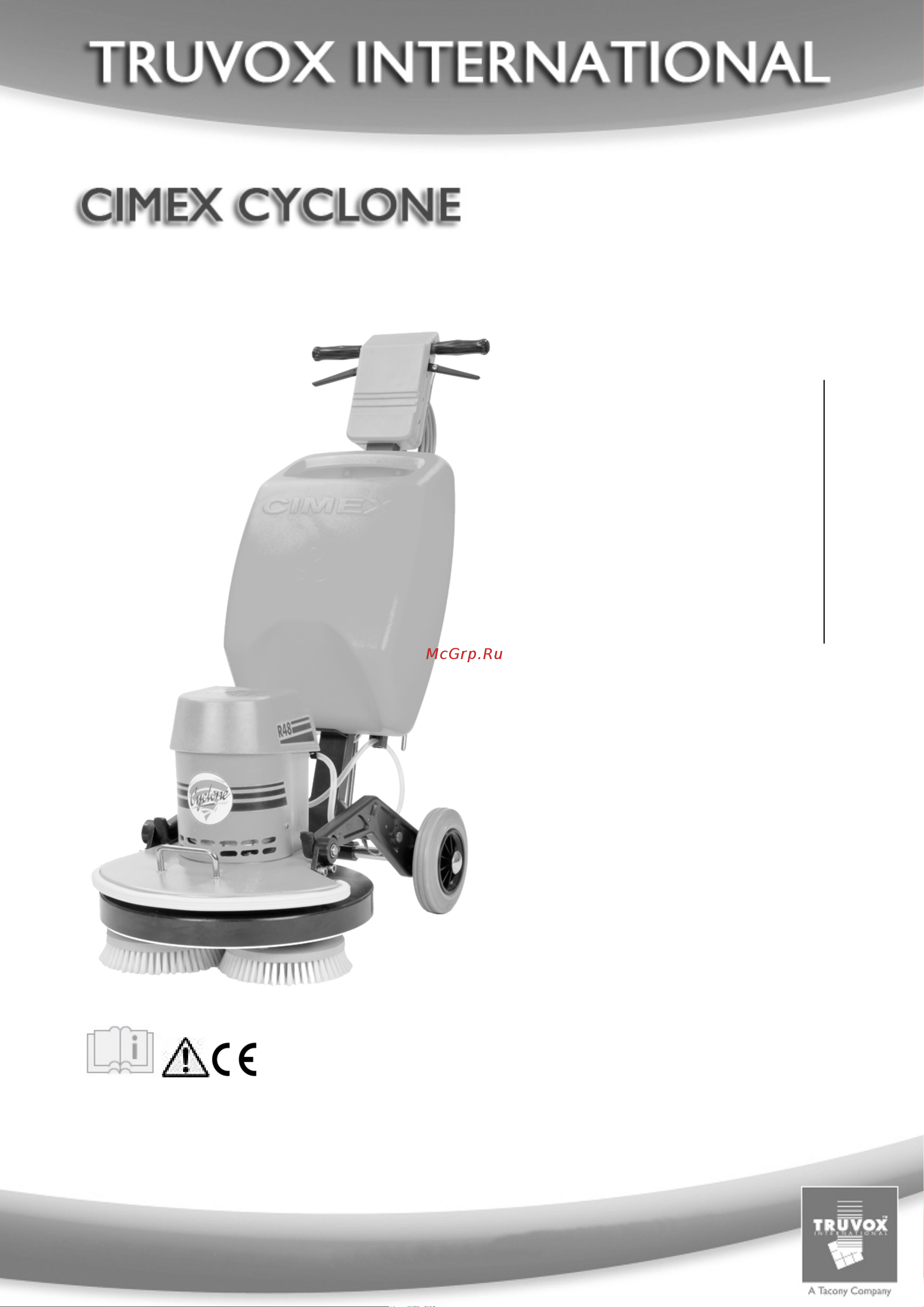 Truvox Cimex CR48 Инструкция по эксплуатации онлайн