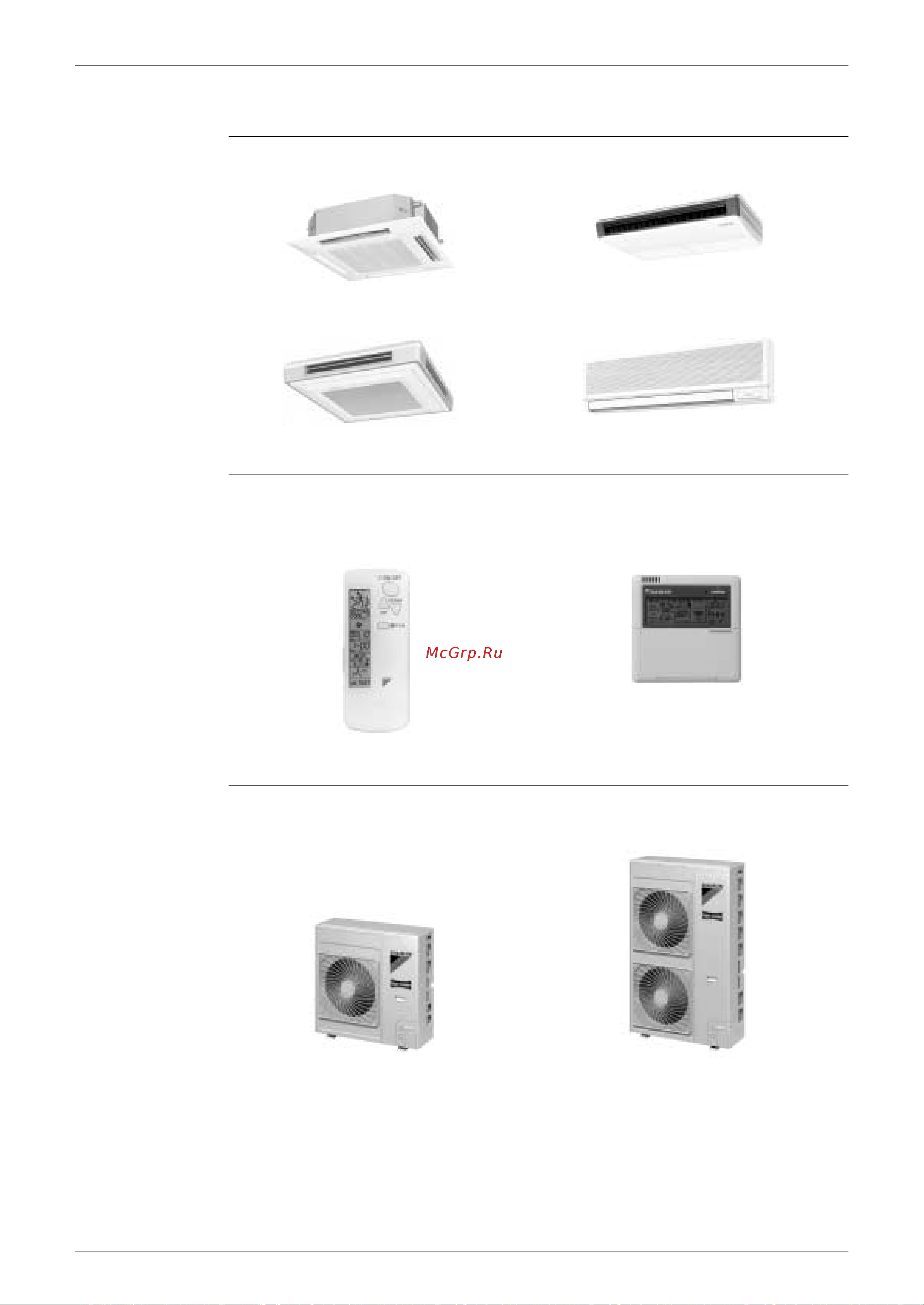 Daikin RZP100DV1 [14/255] Indoor units