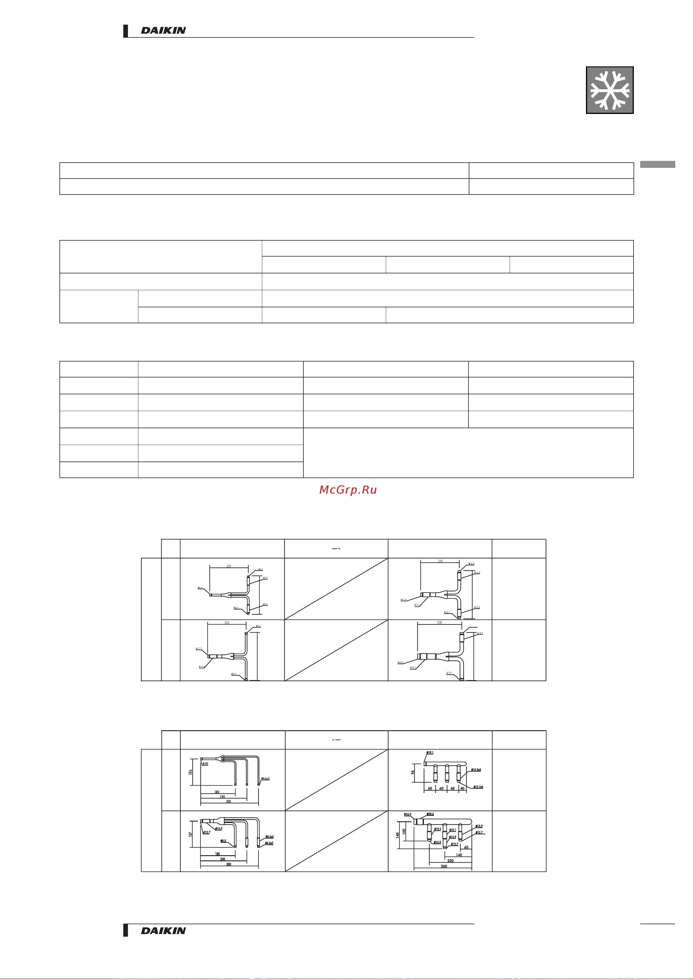 Daikin RP71B7W1 [43/48] Optional accessories