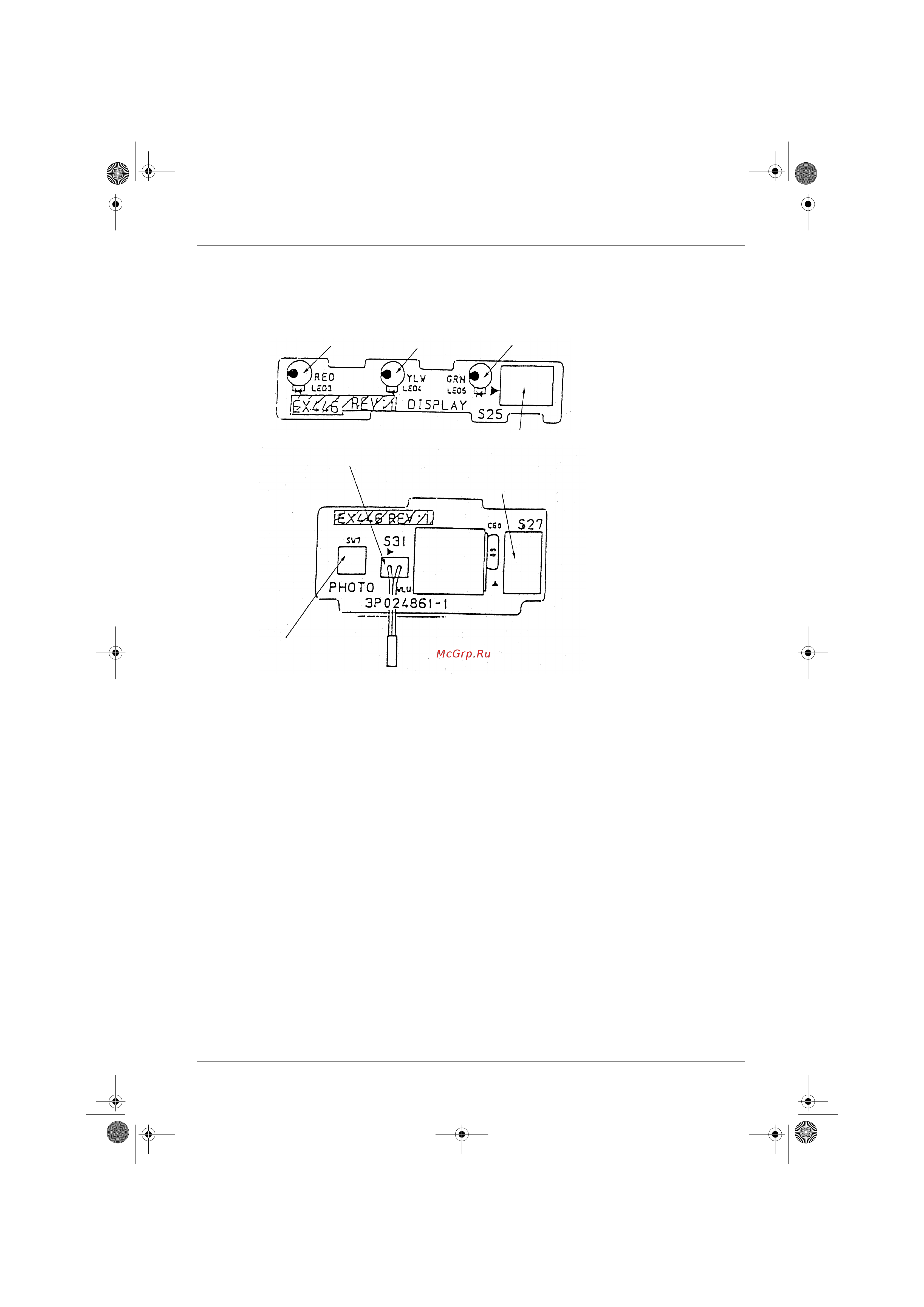 Daikin FLY35GV1NB [12/67] 2 p c b for photo and display for all cooling model