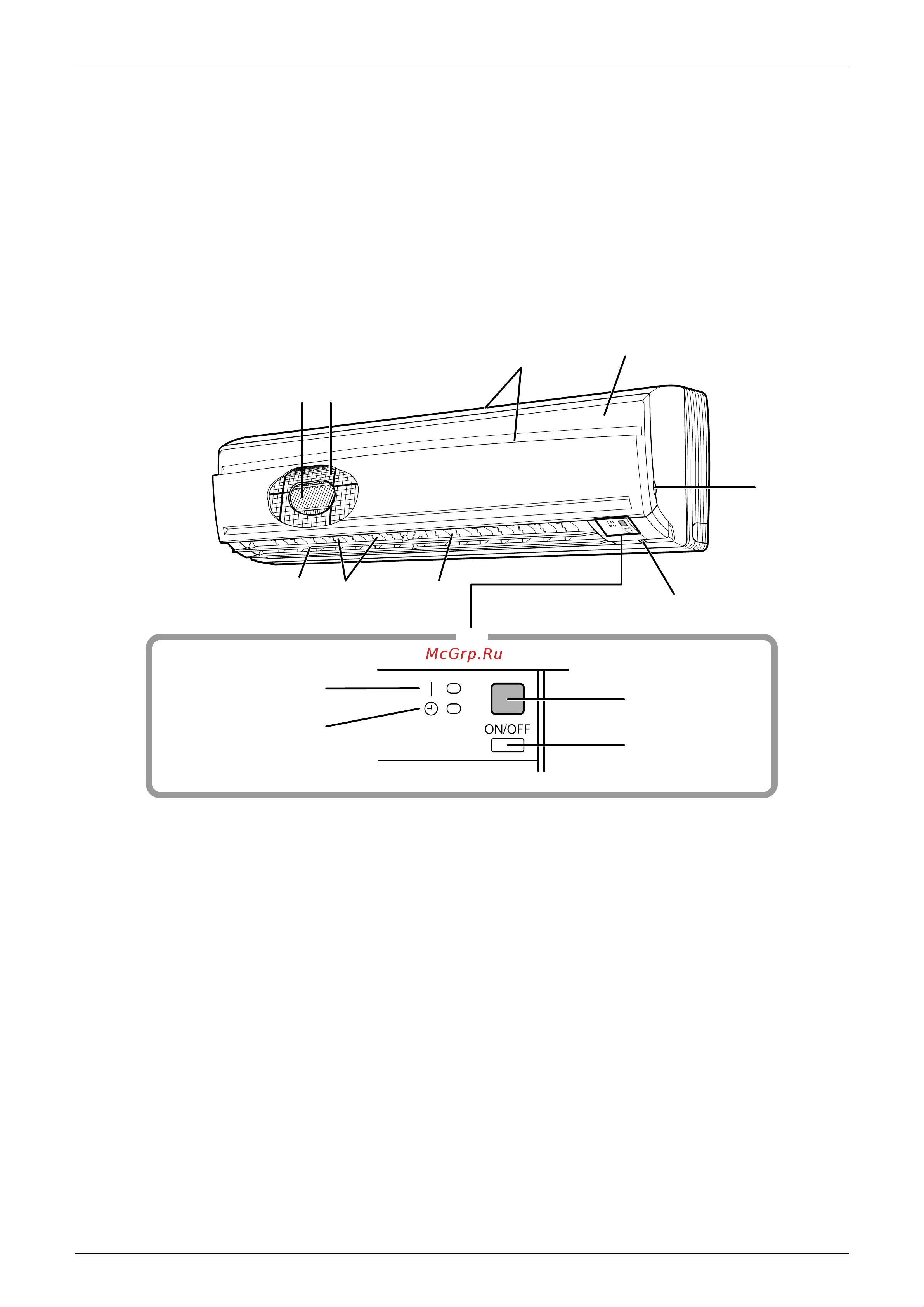 Daikin FT50FVM [34/107] Names of parts