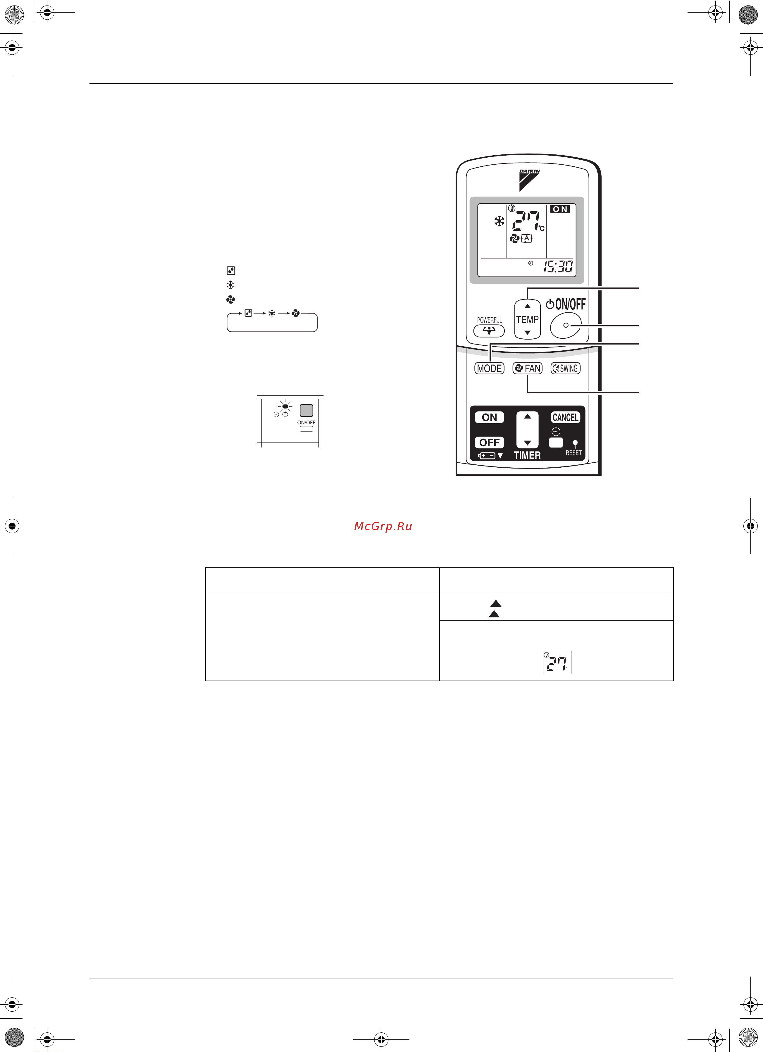 Daikin FT60FVM [11/22] Охлаждени
