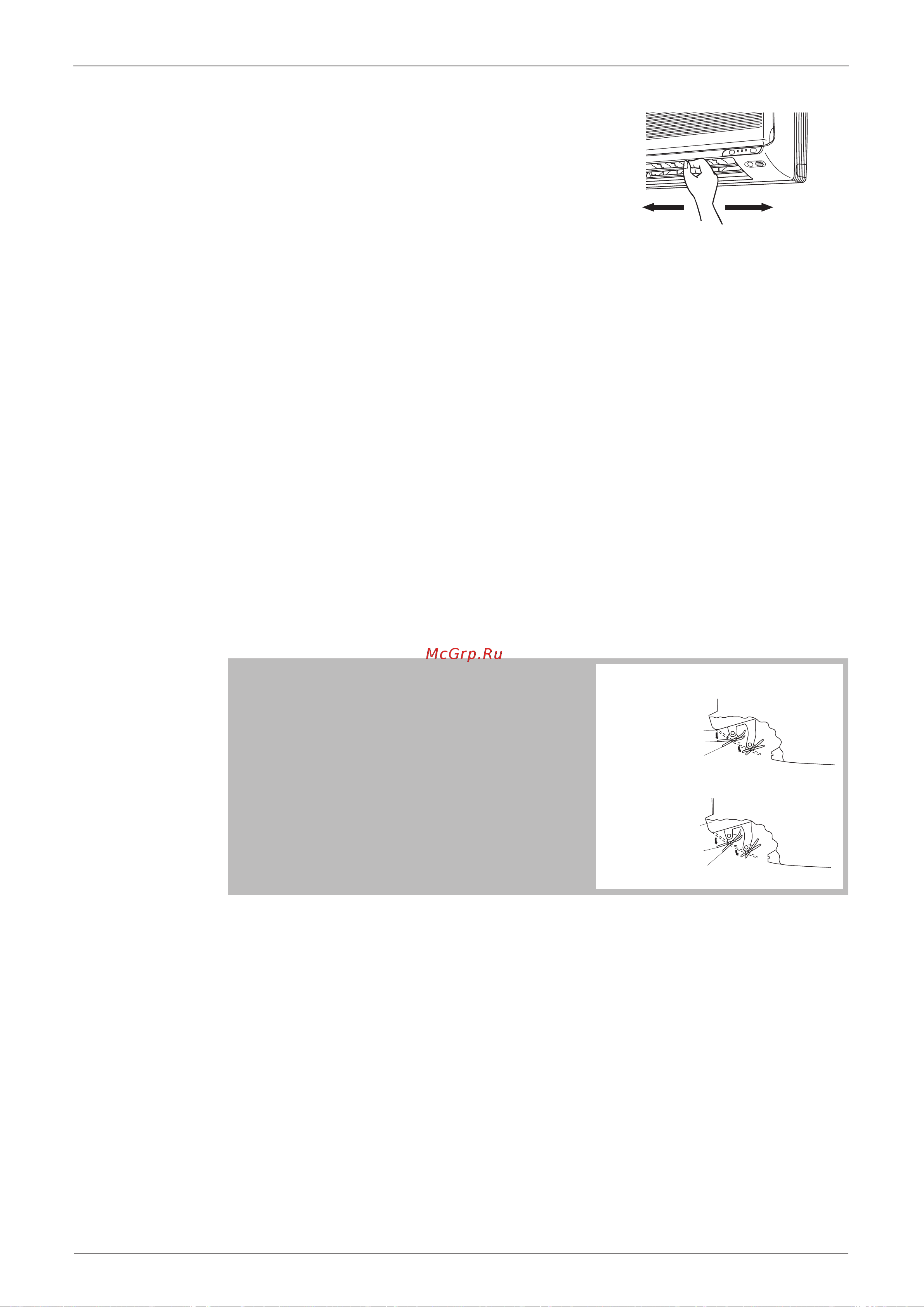 Daikin FLX25AZVMB [105/258] Regolazione delle alette verticali deflettore
