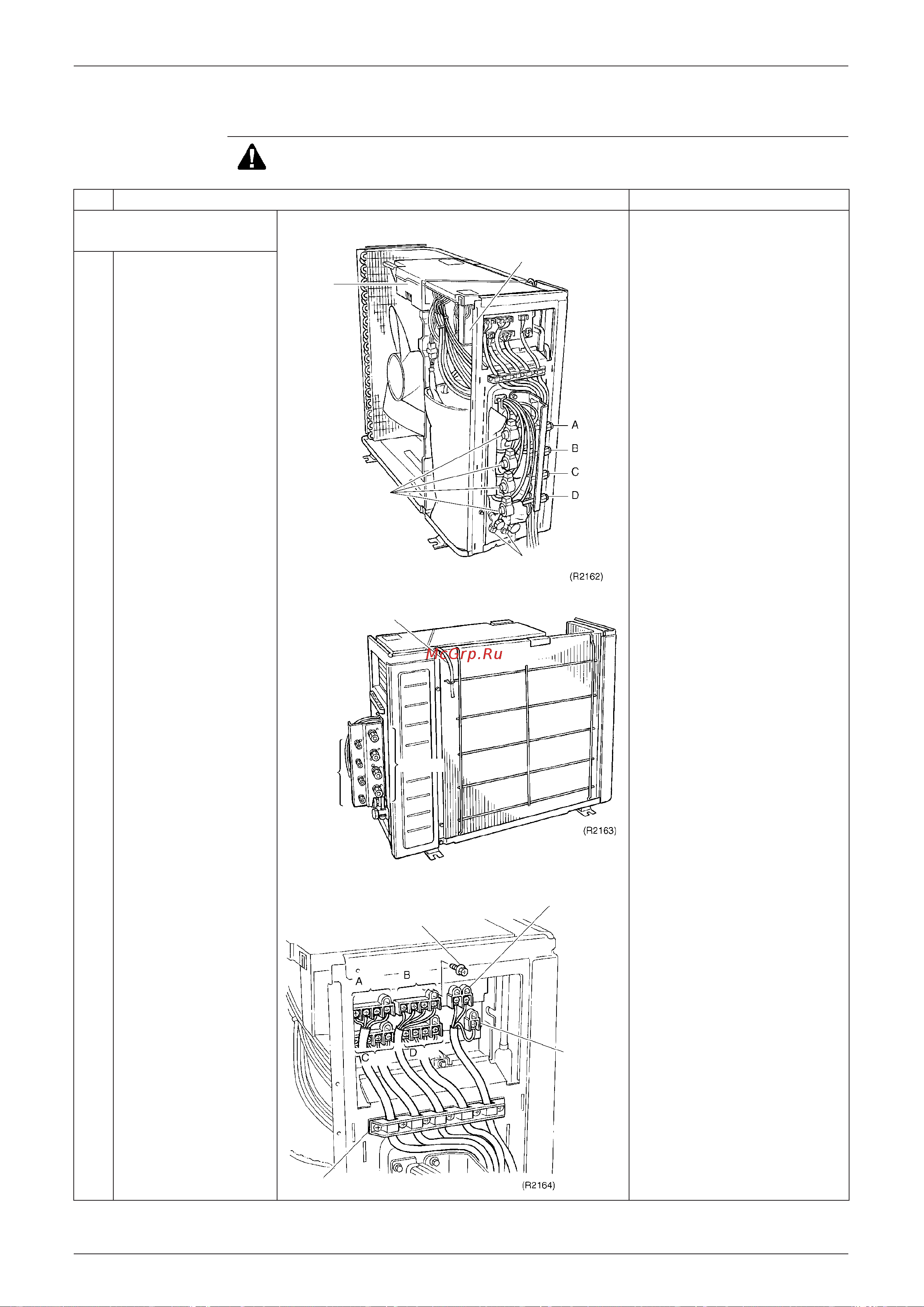 Daikin FVX35AZVMB [216/258] Smontaggio del quadro elettrico