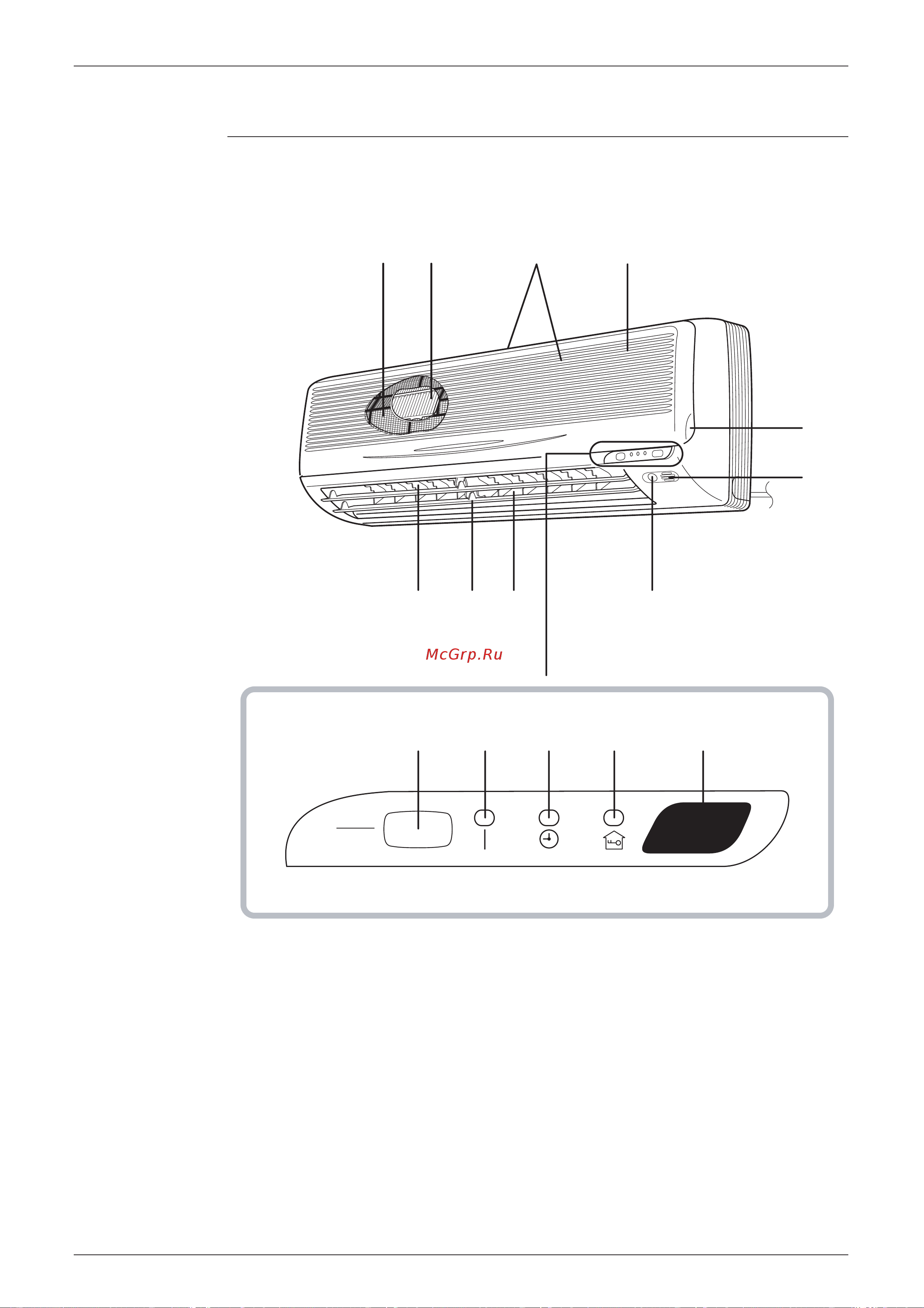 Daikin FVX35AZVMB [84/258] Nomi dei componenti