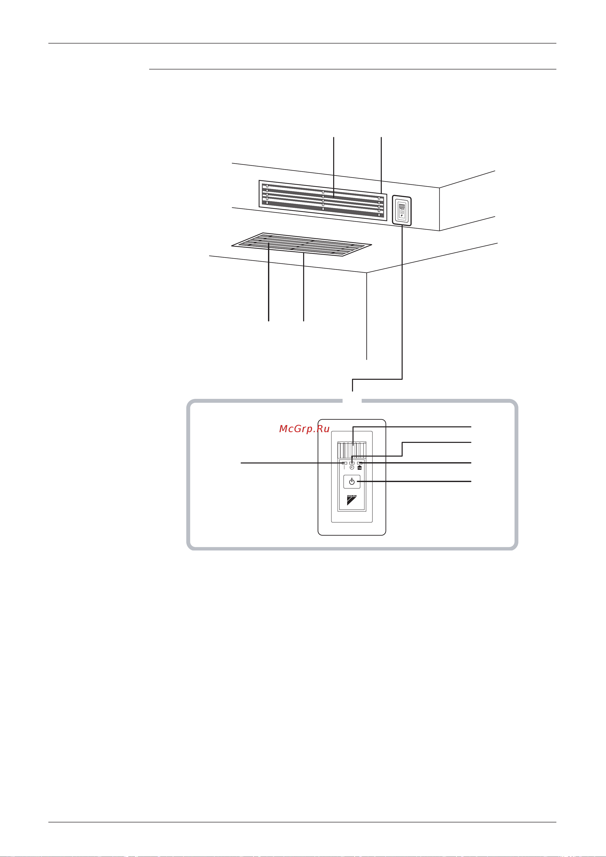 Daikin CDK35AZVMB [90/258] Unità interna