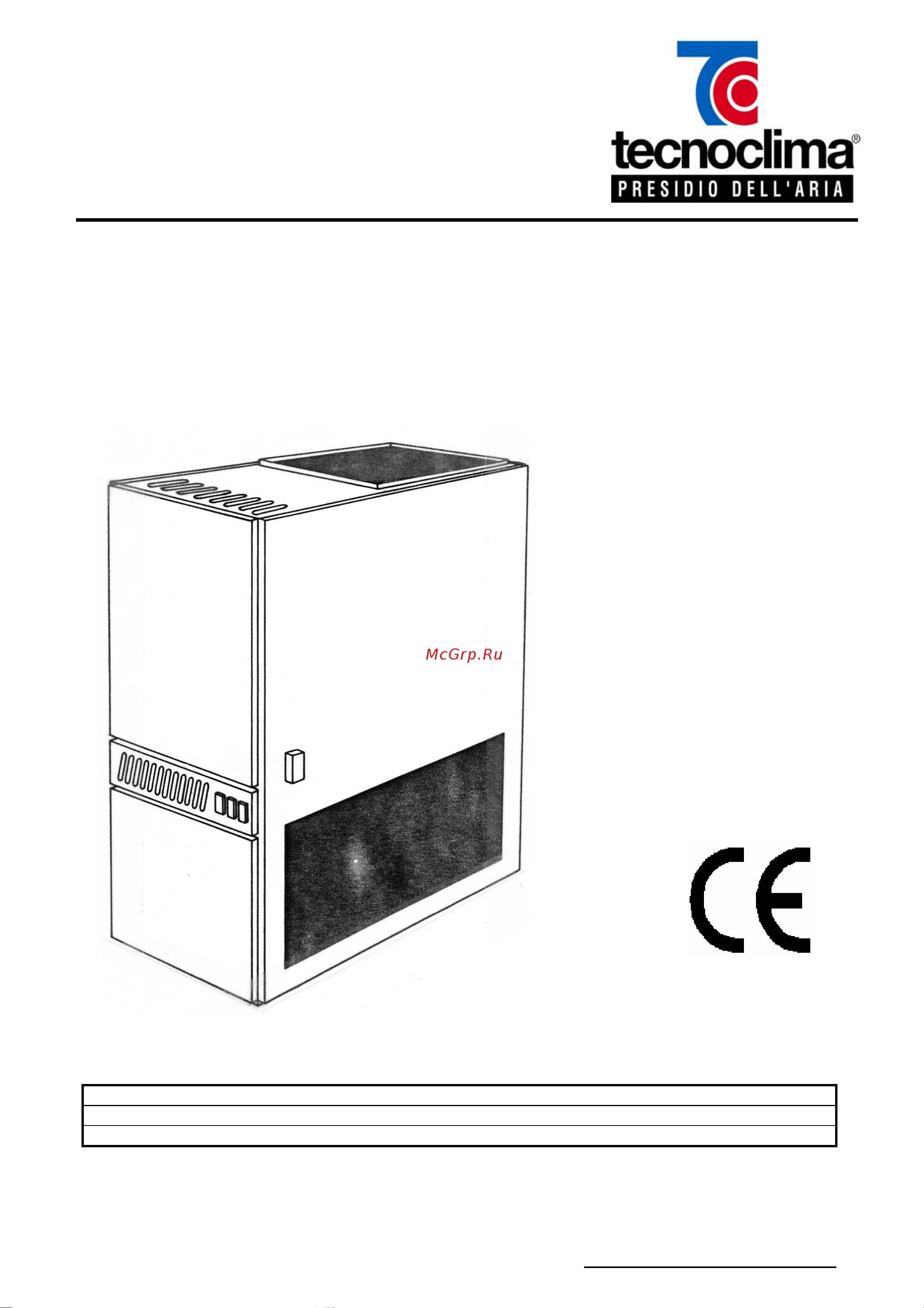 Tecnoclima HB 102 Инструкция по эксплуатации онлайн