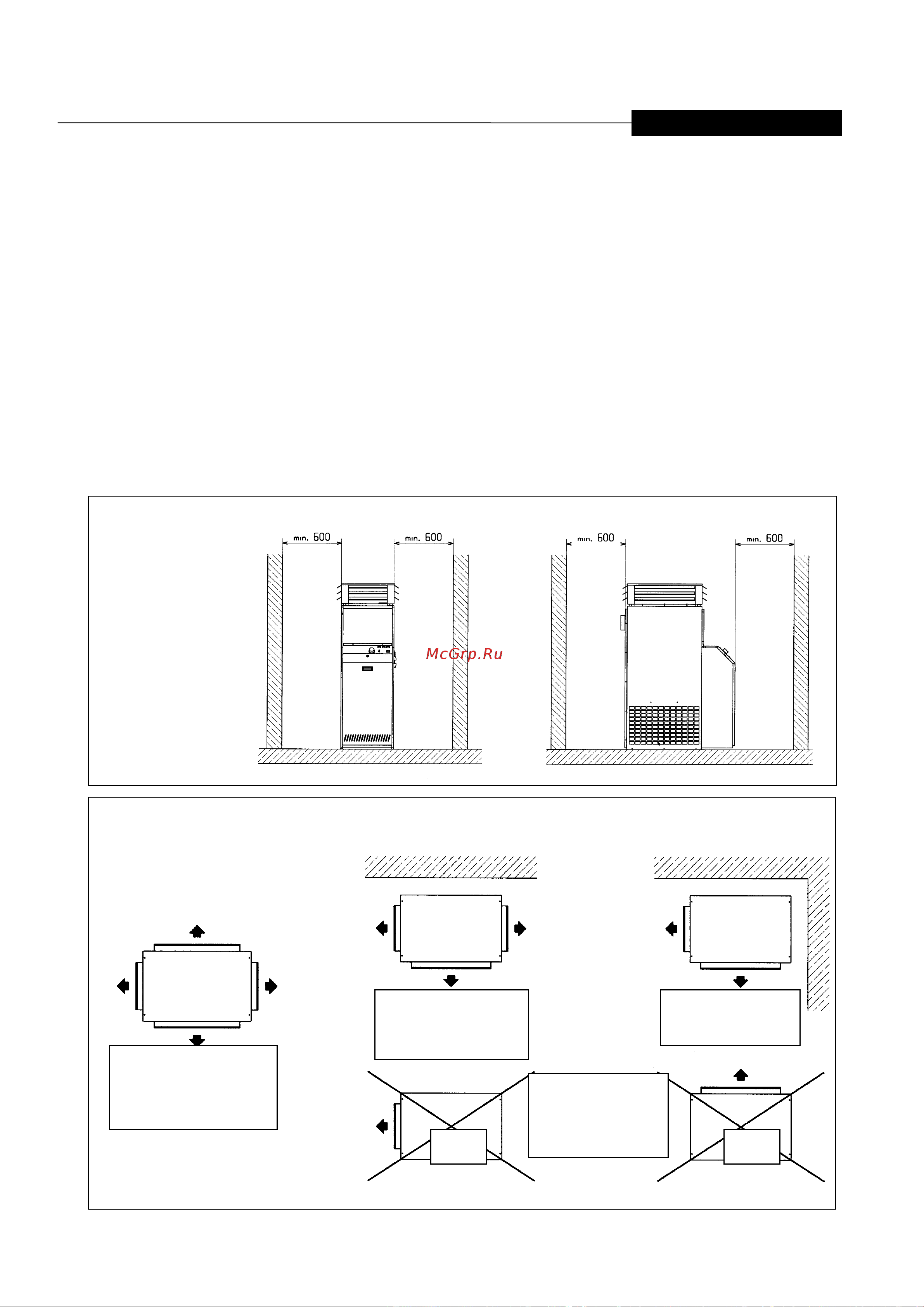 Tecnoclima BA 30 S [12/23] Расположение