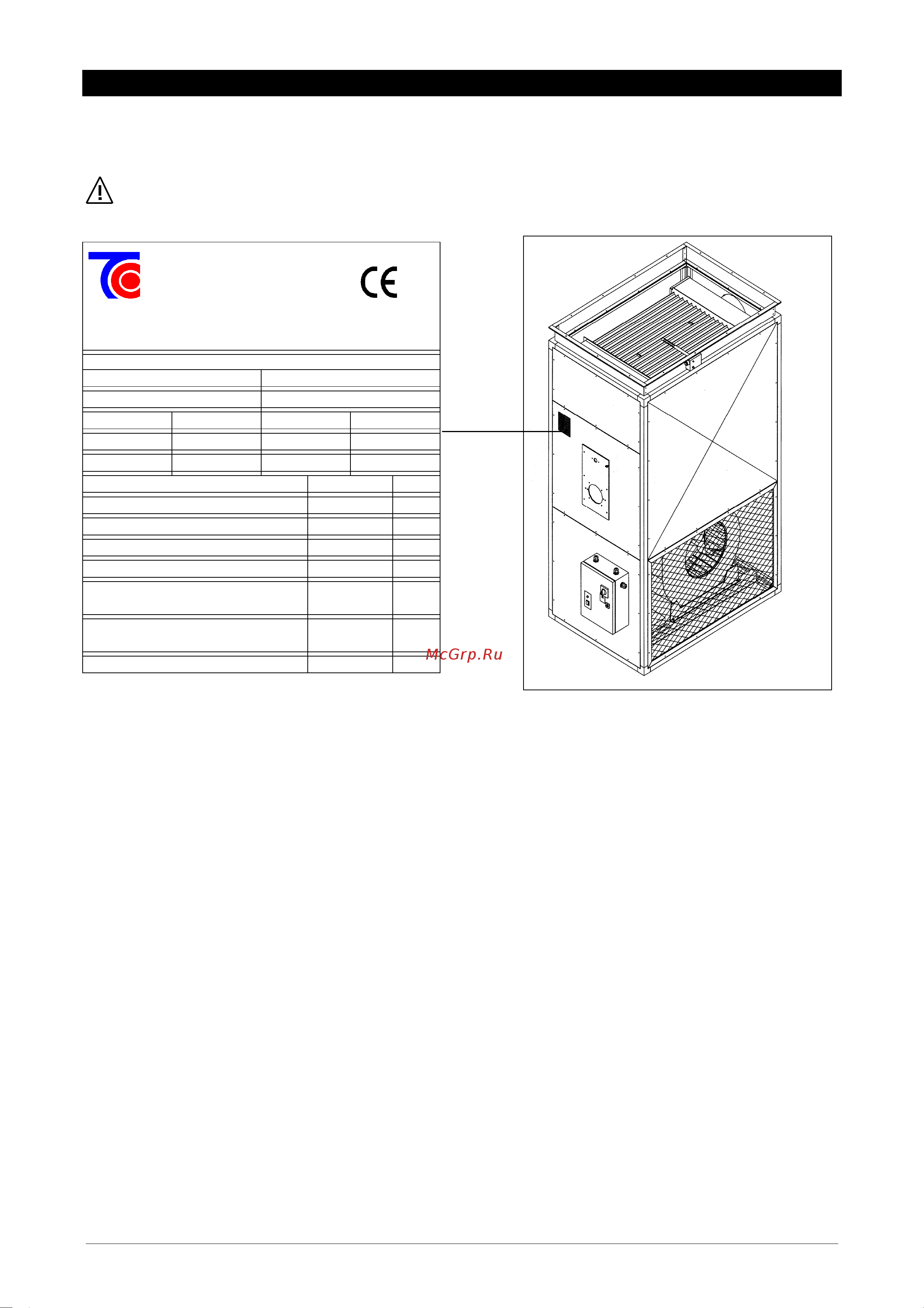 Tecnoclima TC 600 E [7/38] Tecnoclim