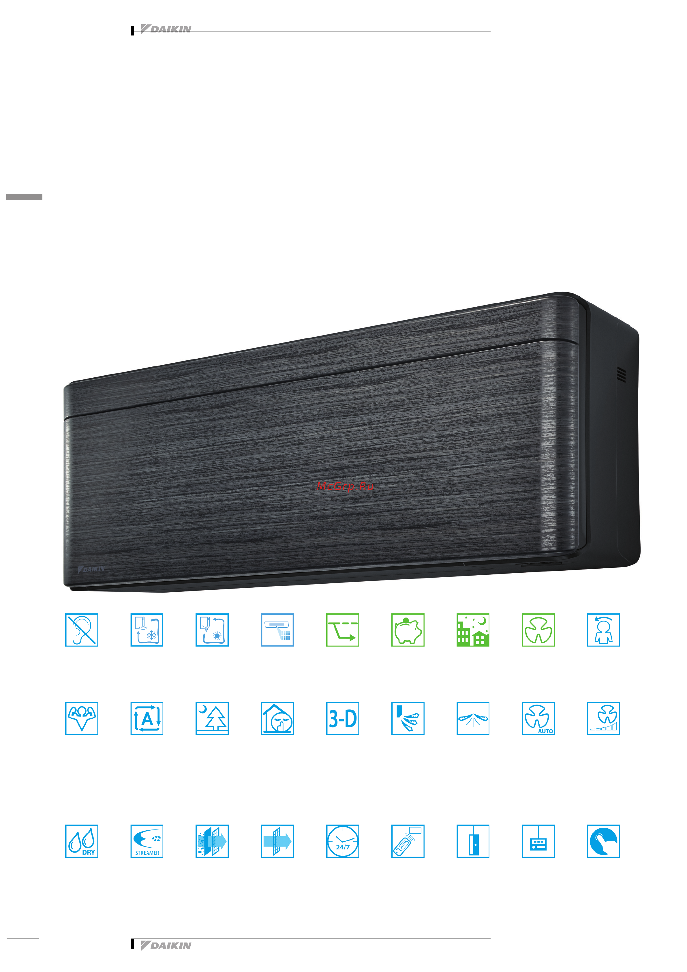 Daikin CTXA15A2V1BW [10/37] Характеристики