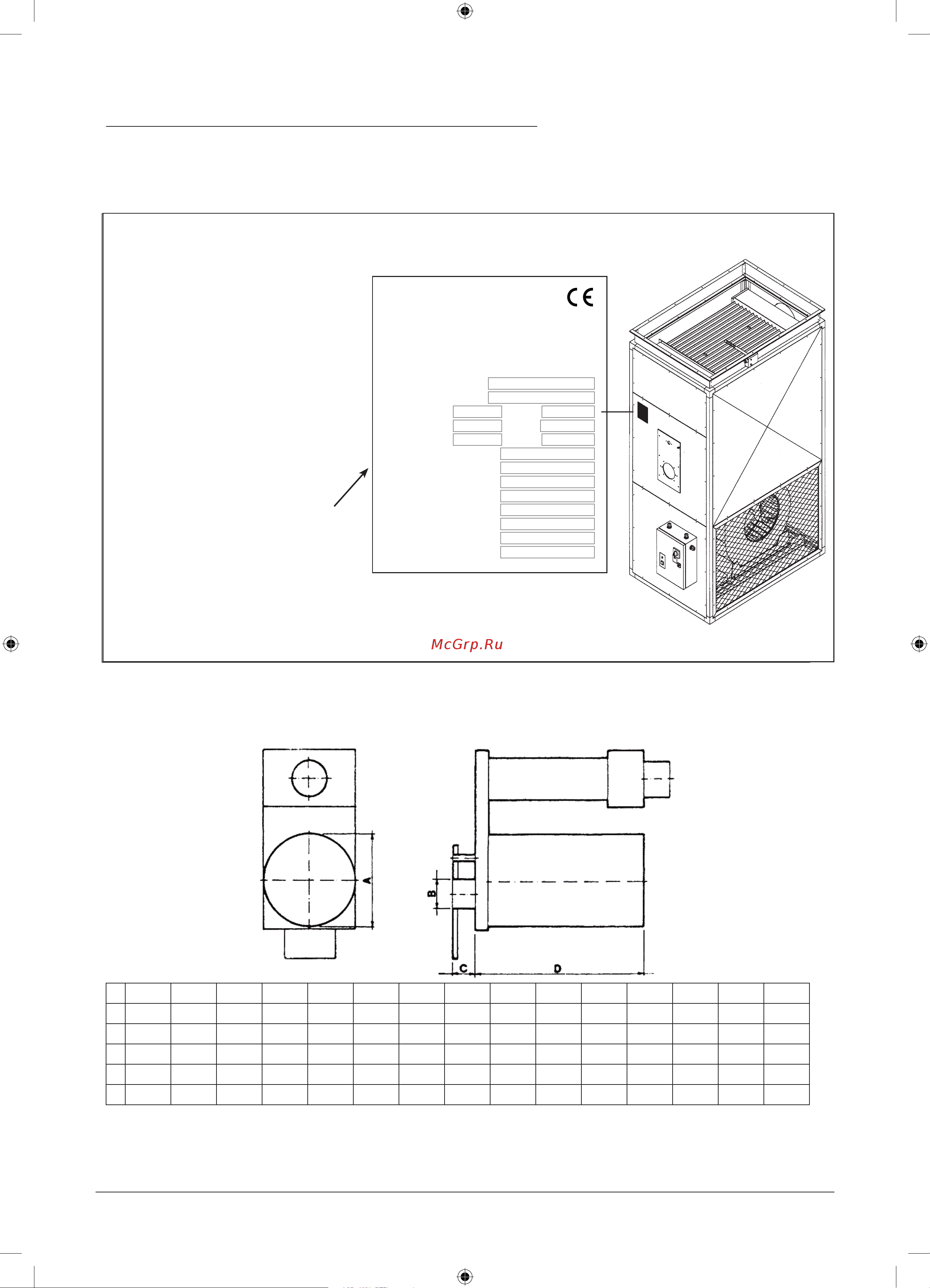 Tecnoclima TC 600 E/К [9/32] Identificazione costruttore