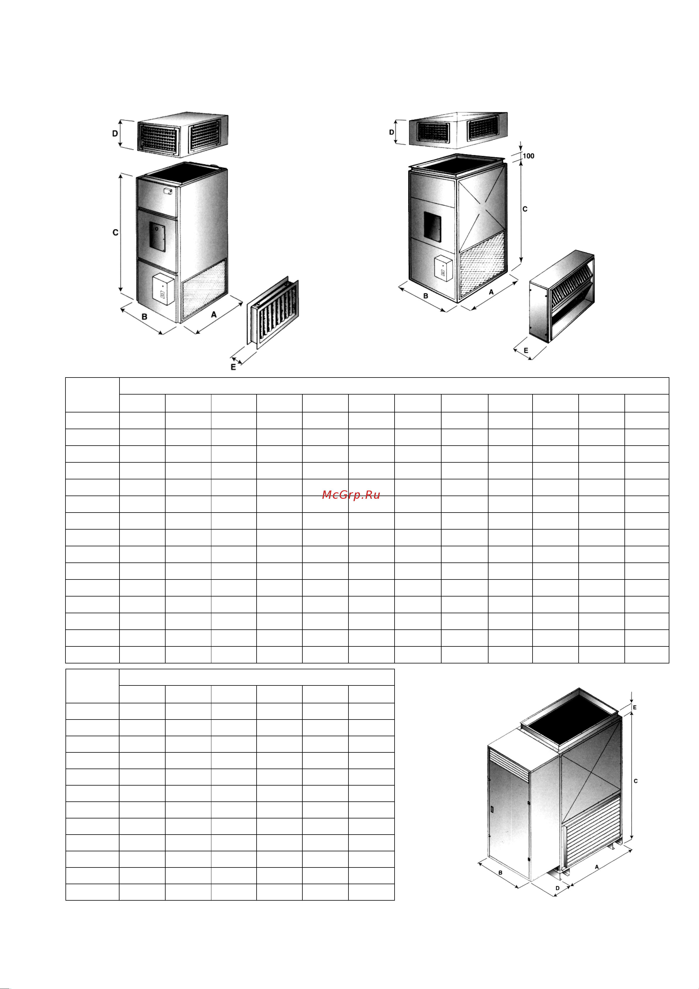 Tecnoclima TC 1000 E/К [2/9] Tc 125e 800 e