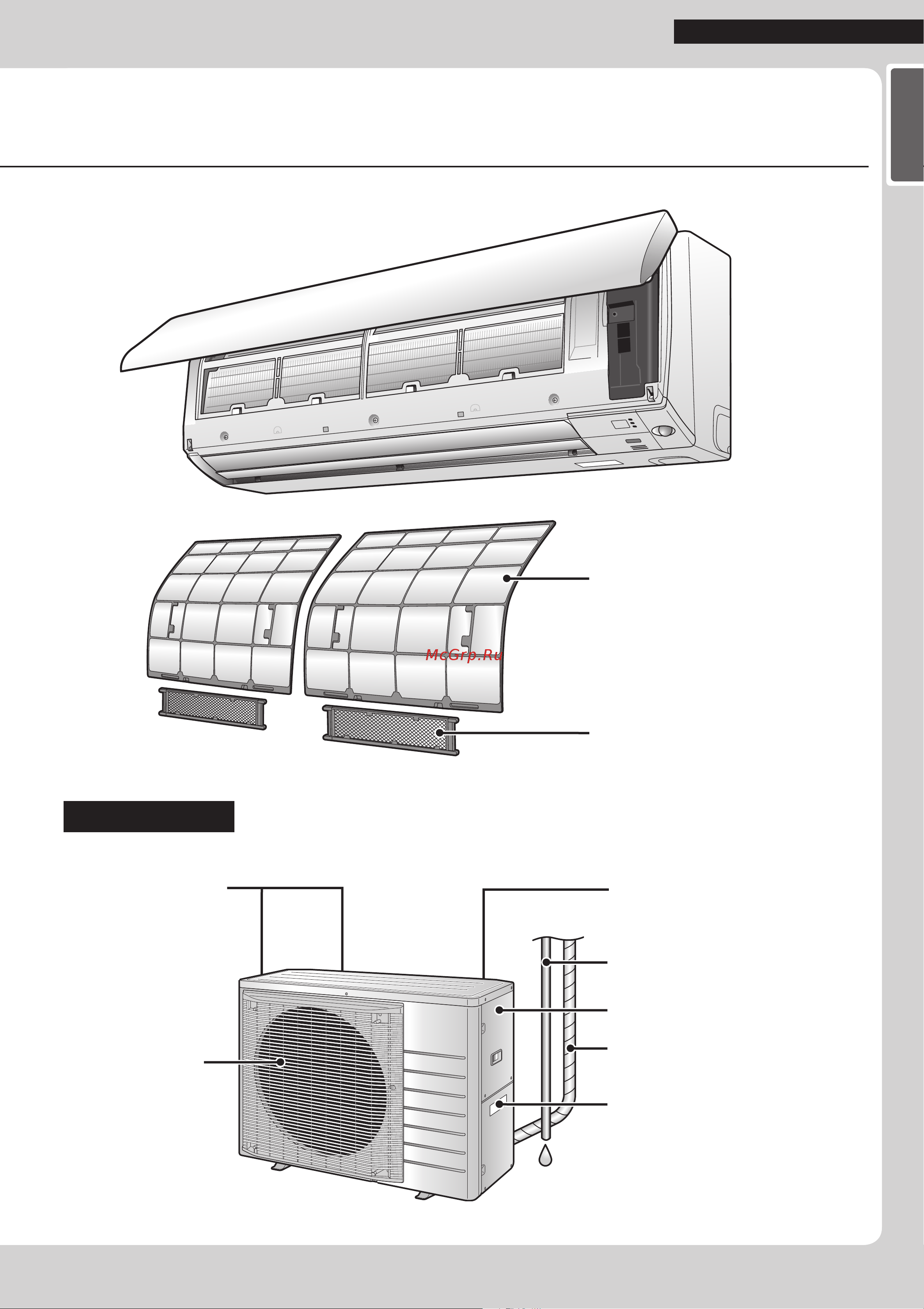 Daikin FTKM24PVMK [7/76] Outdoor unit