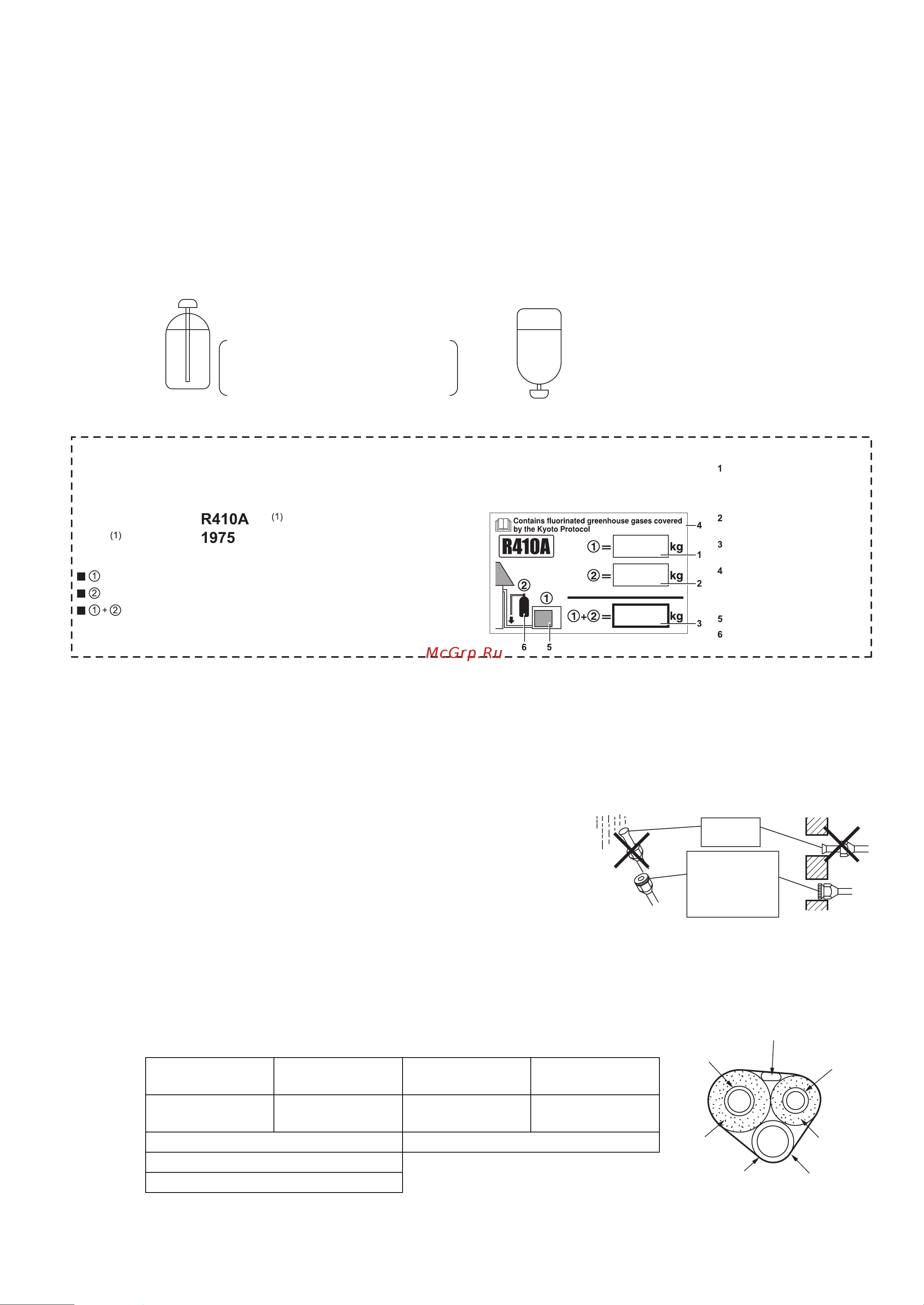 Daikin RXG-L.pdf [11/17] Монтаж наружного агрегата