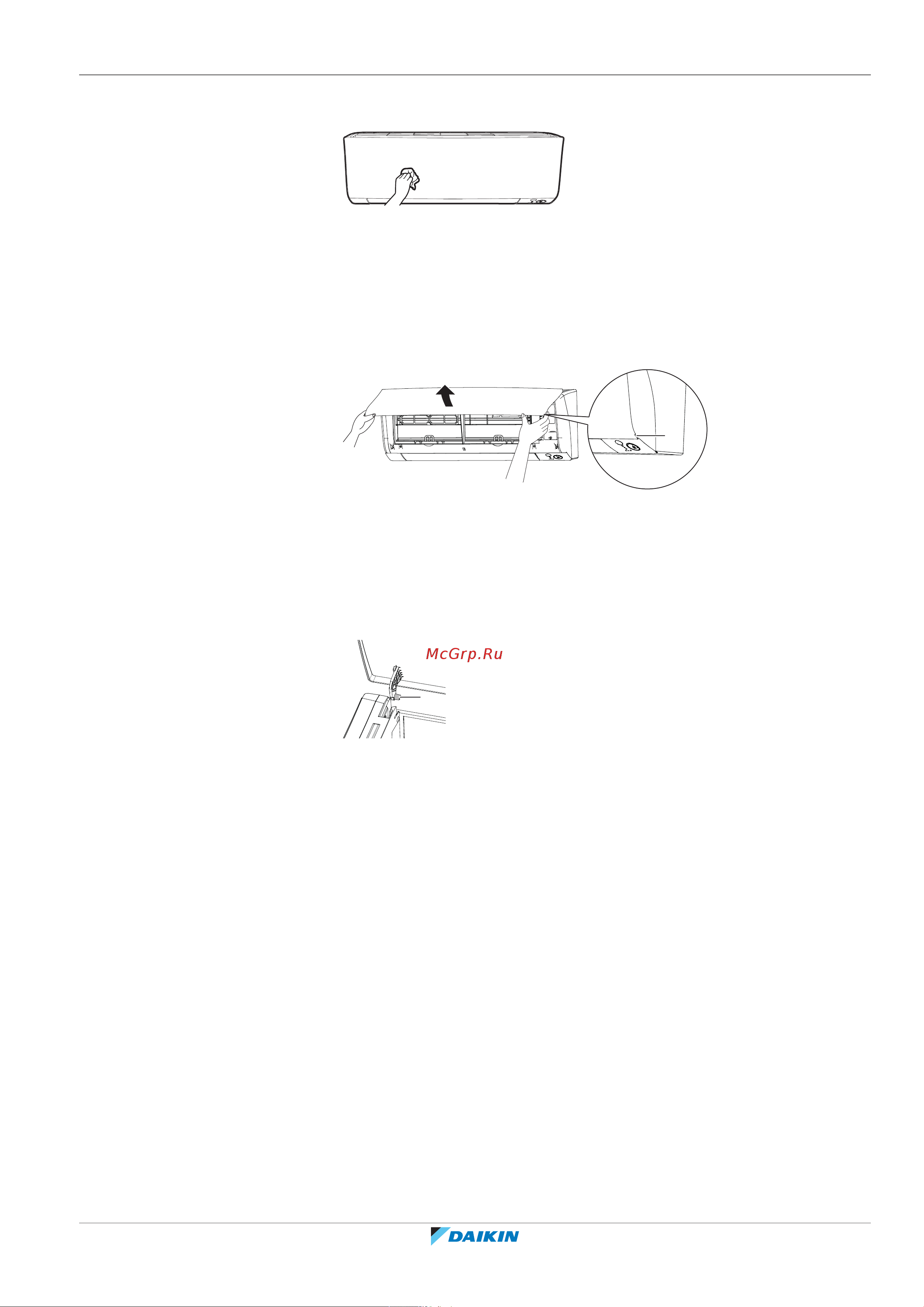 Daikin FTXM20N2V1B [41/60] Чистка лицевой панели