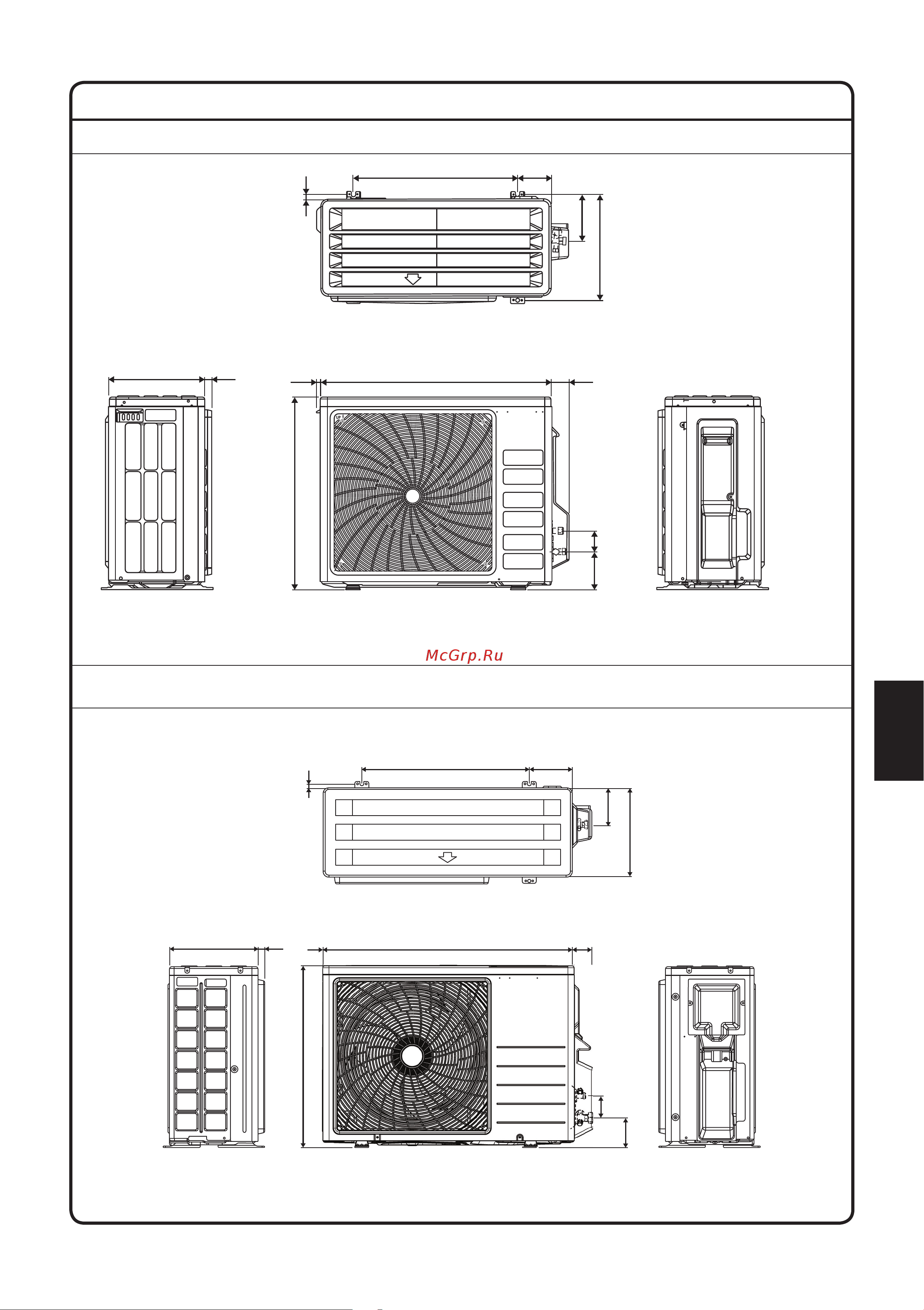 Daikin ATXC60BV1B [173/320] Наружный блок arxc20 25 35