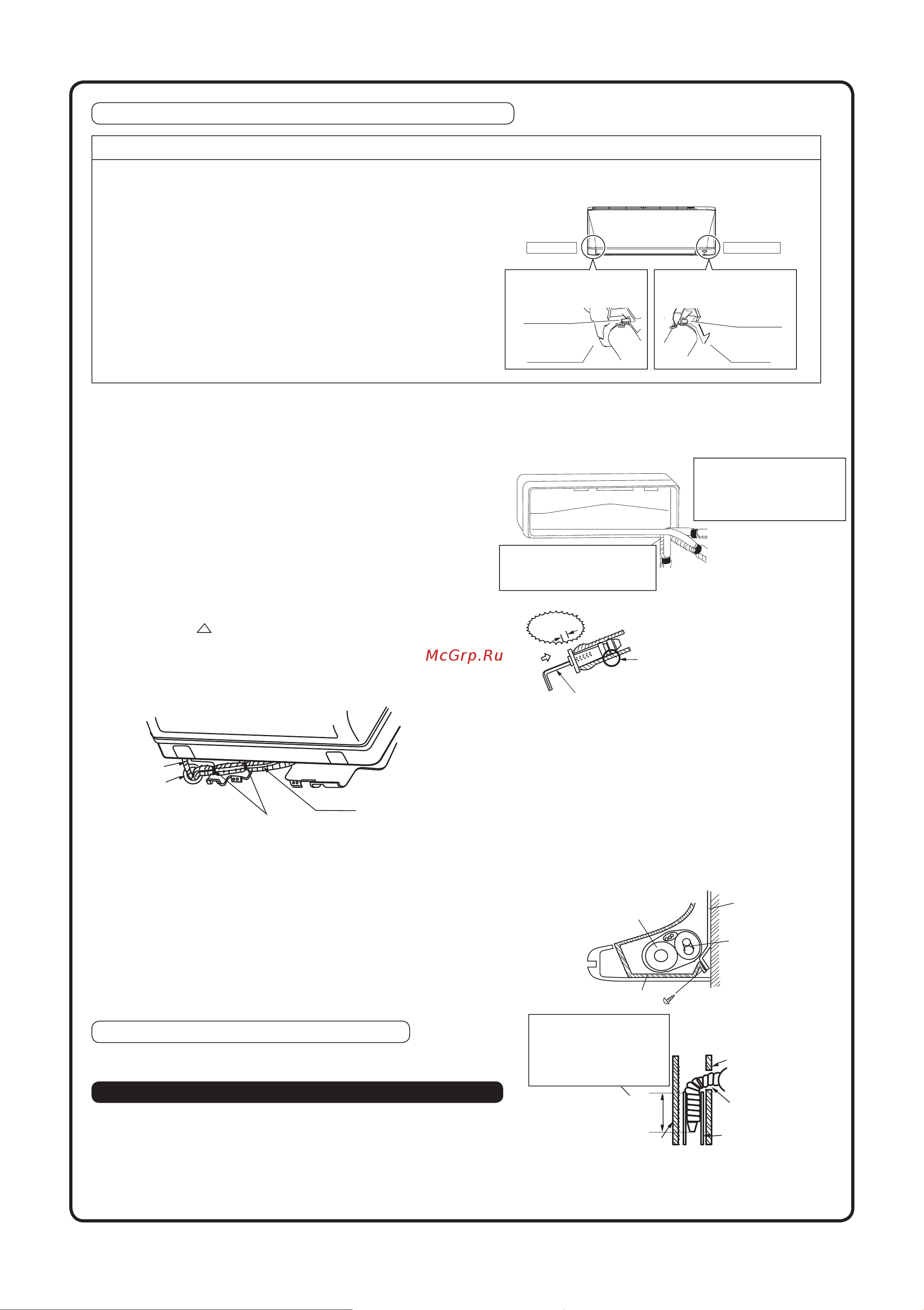 Daikin ATXC25BV1B [72/320] Befestigungsposition des ablaufschlauchs