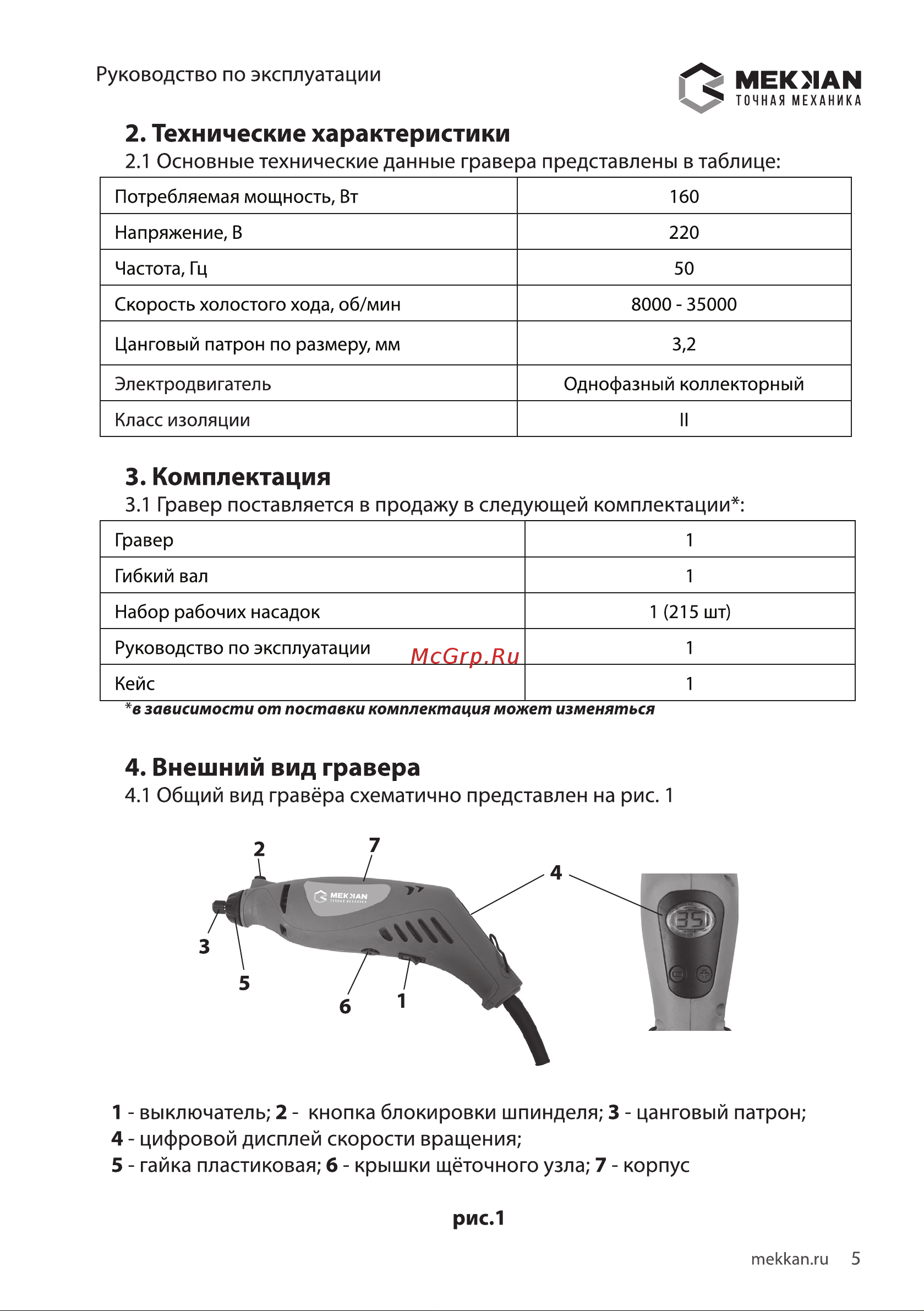 MEKKAN MK82709 [5/16] Комплектация