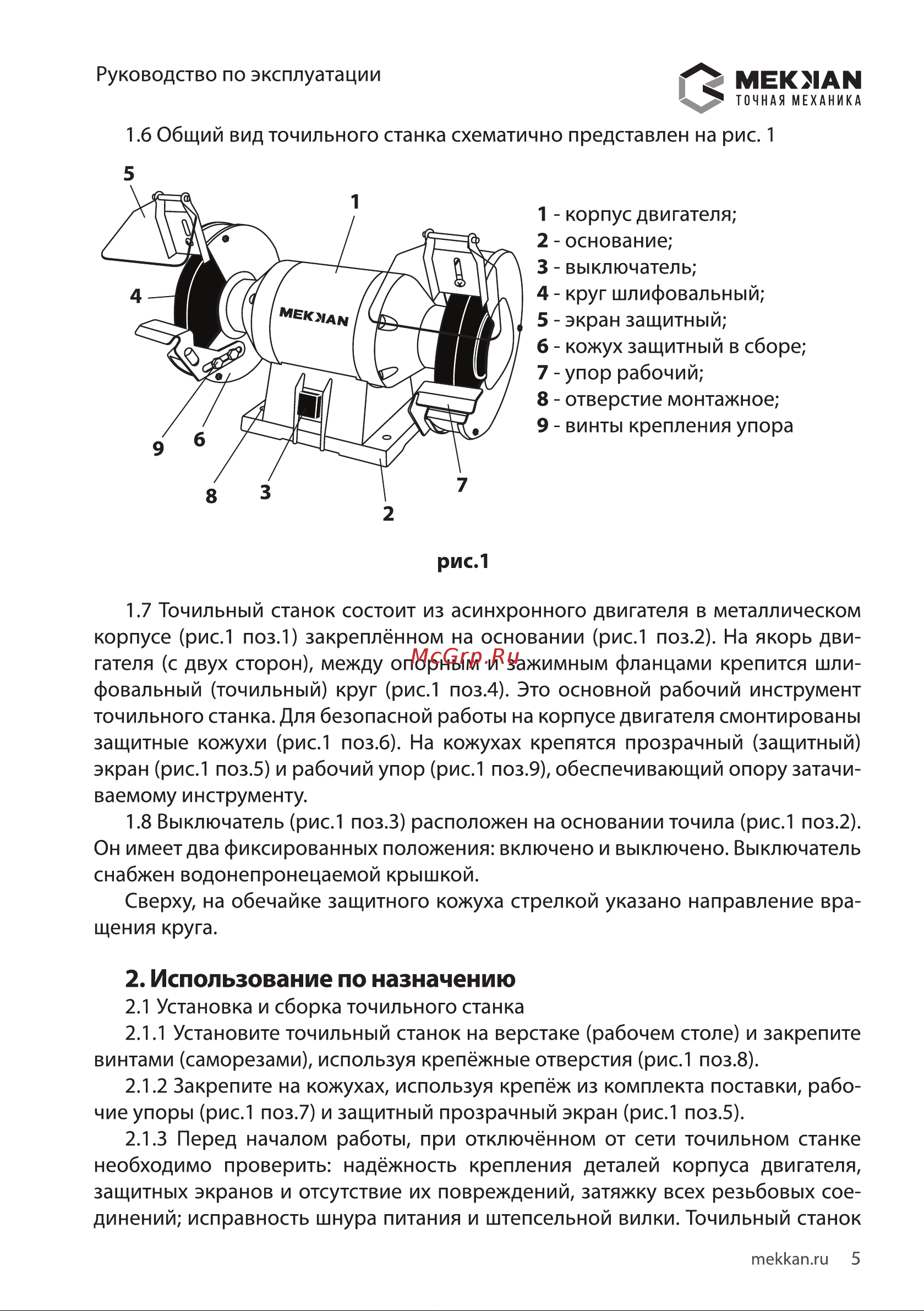 MEKKAN MK60103 [5/16] Использование по назначению