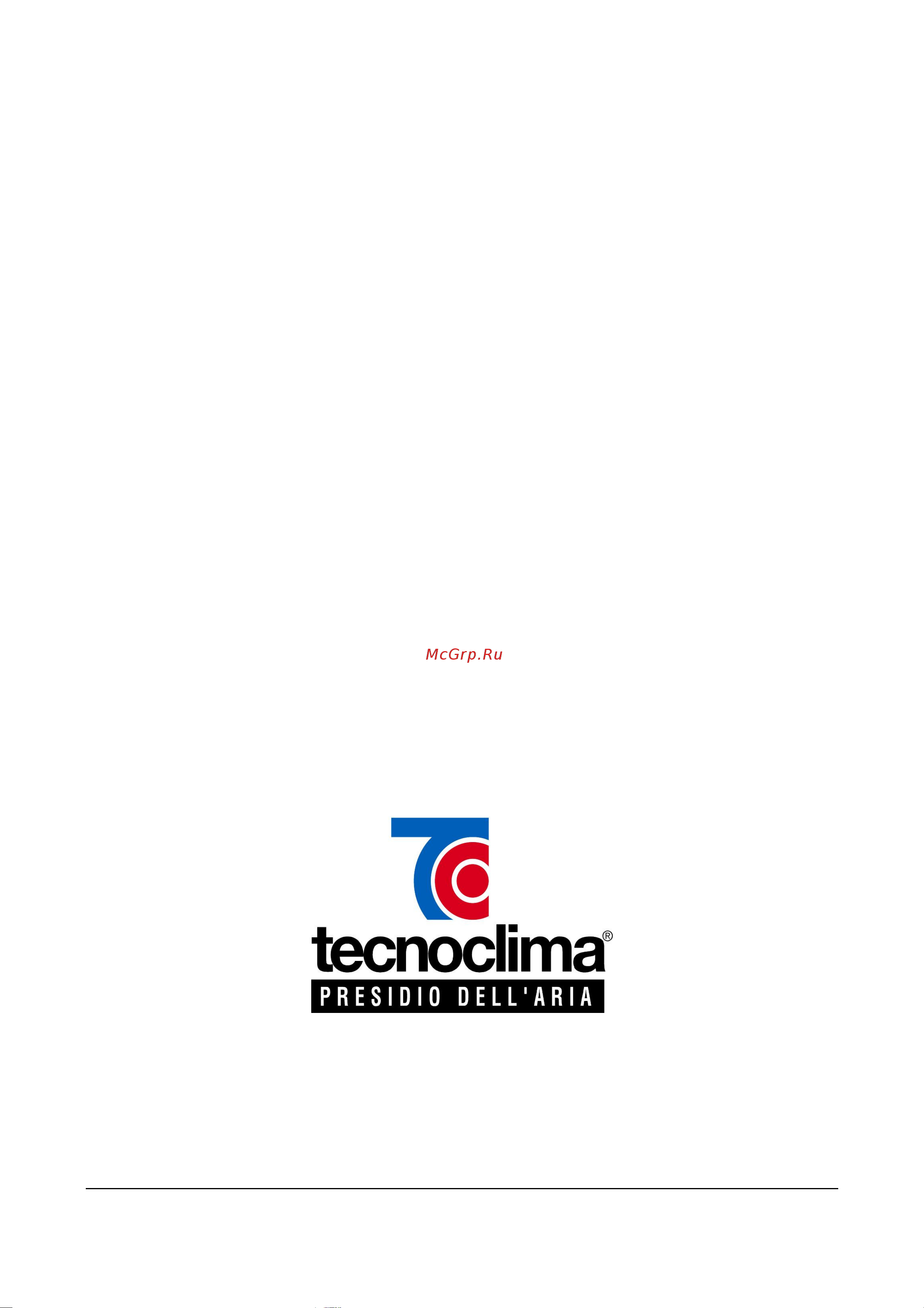 Tecnoclima PA 36-2 Инструкция по эксплуатации онлайн [44/44] 603611