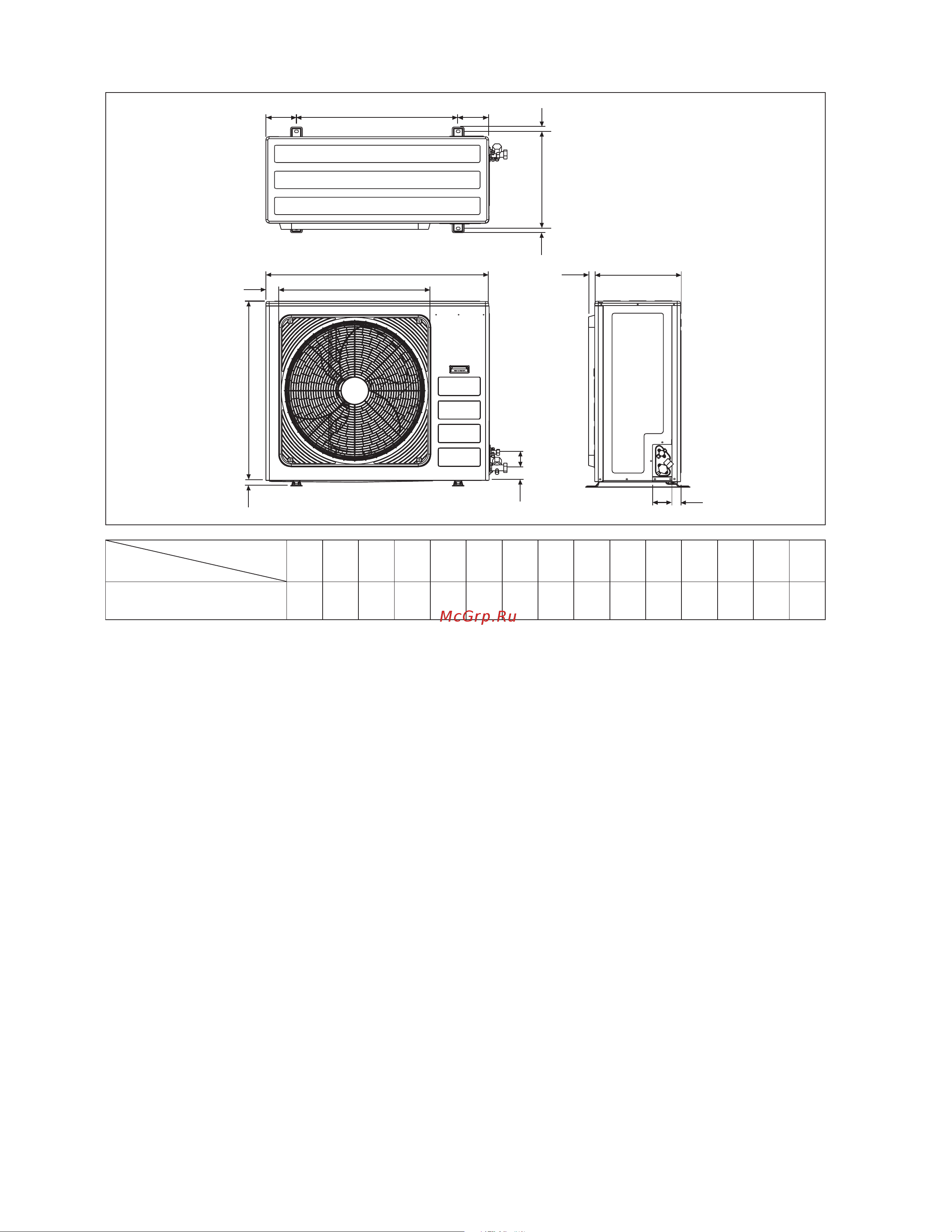 Daikin FHC20JEVLK [4/32] Outdoor unit