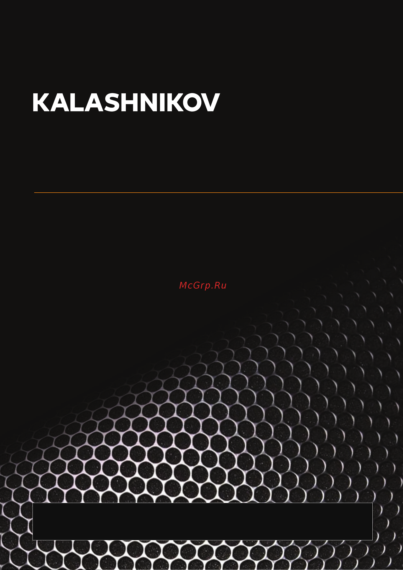 KALASHNIKOV KVС-B10E6-01 Инструкция по эксплуатации онлайн