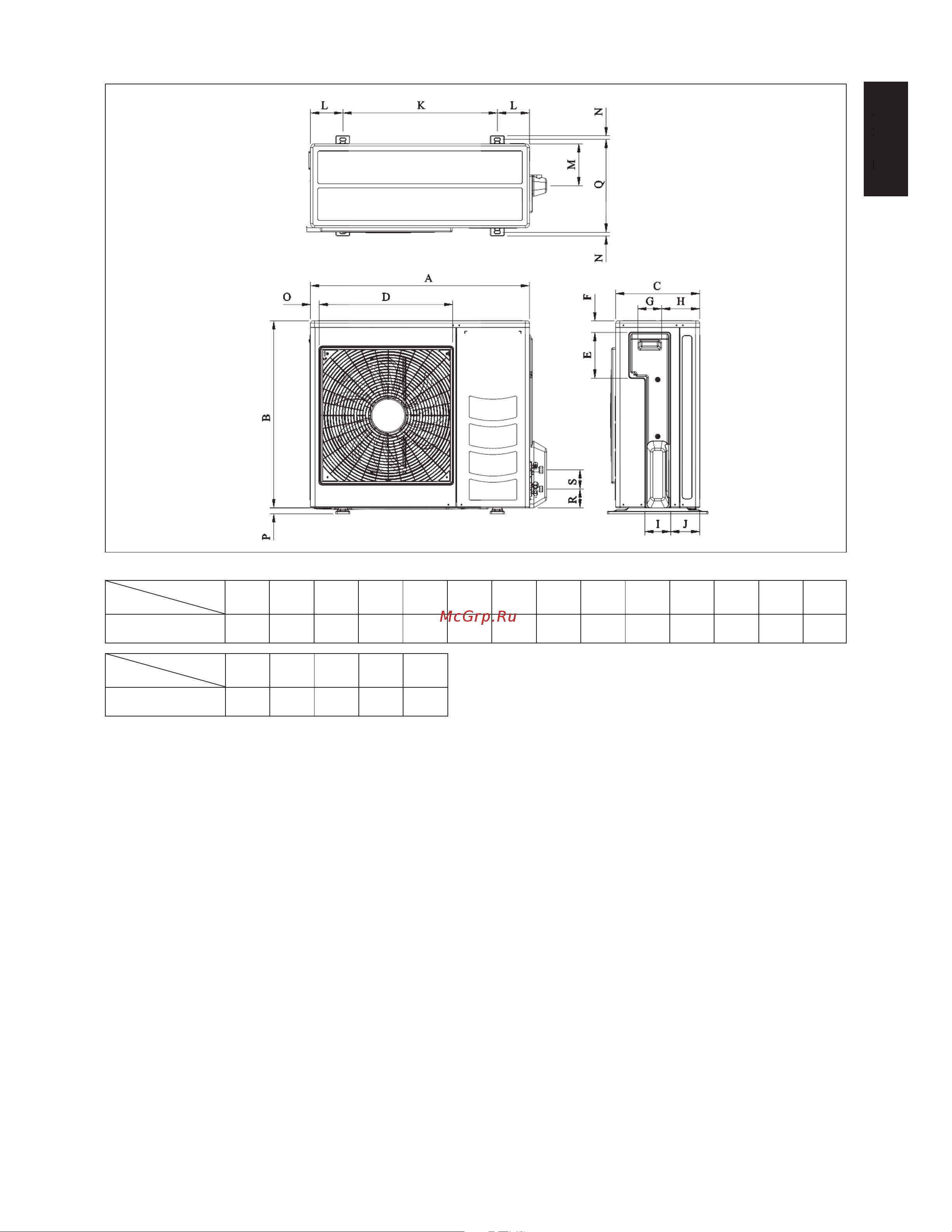 Daikin FTXN25LV1B Инструкция по монтажу онлайн [5/26] 603956