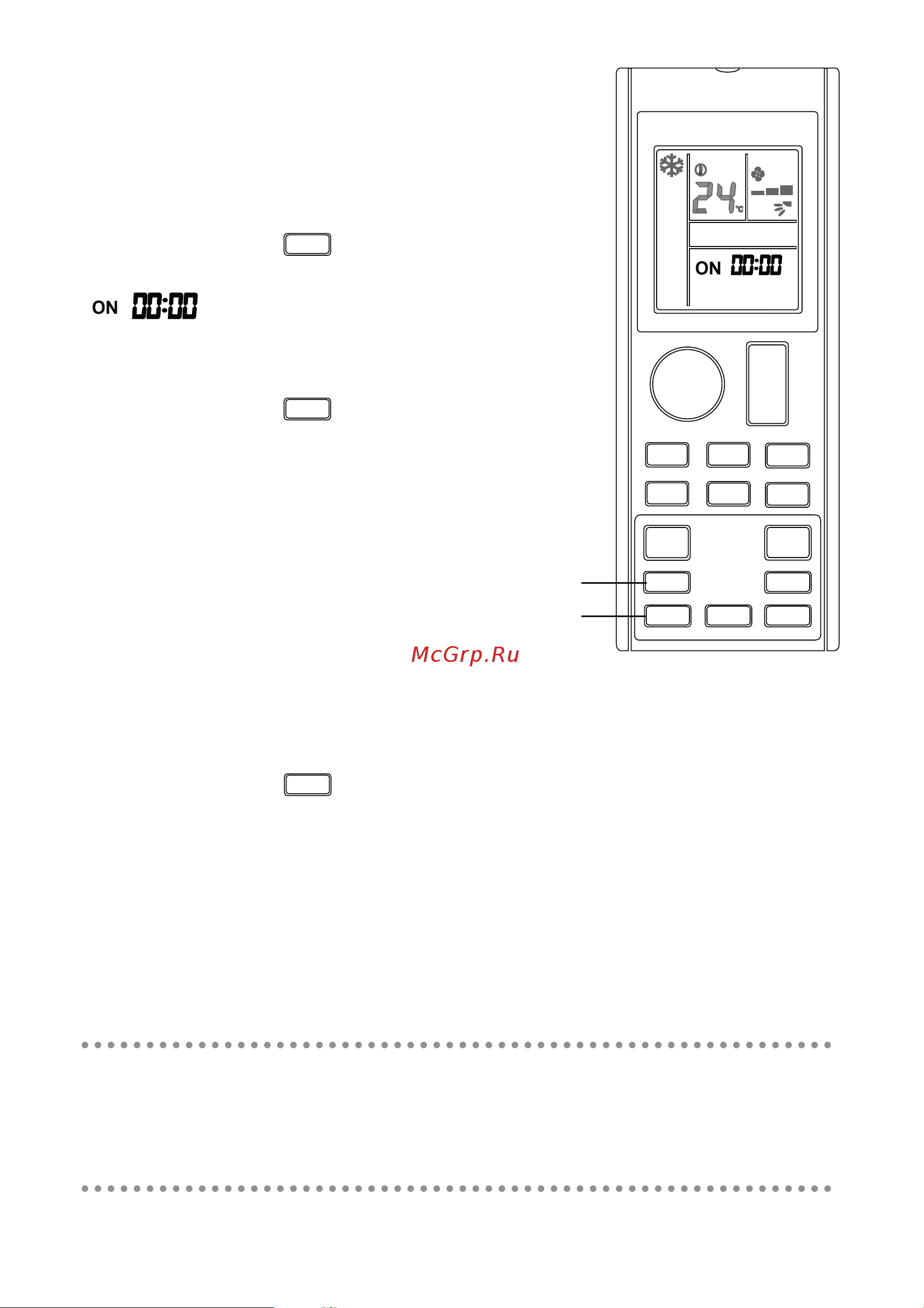 Daikin FTXC60BV1B [302/312] Anulowanie funkcji on timer
