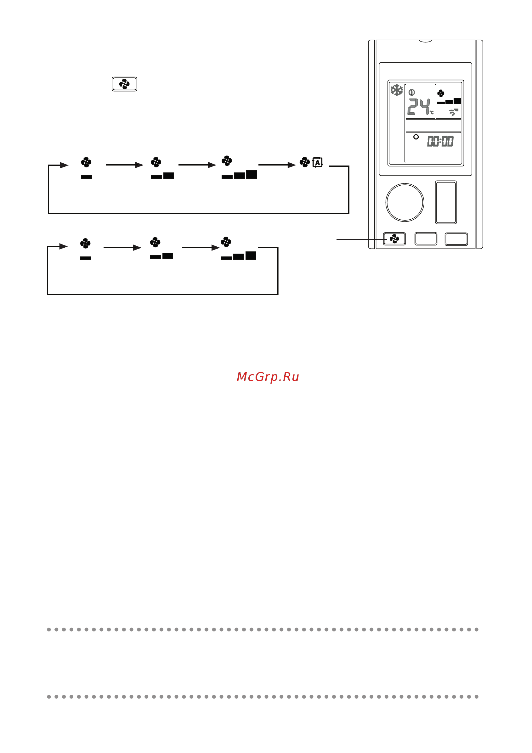 Daikin FTXC20BV1B [98/312] Cambio de la configuración de la velocidad del ventilador