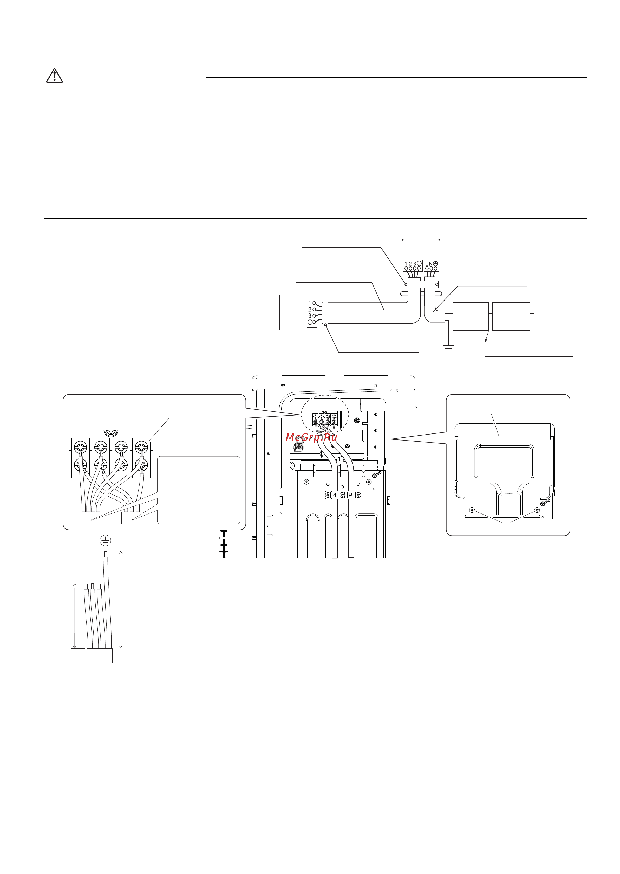 Daikin RXM50M3V1B9 [17/24] Проводка