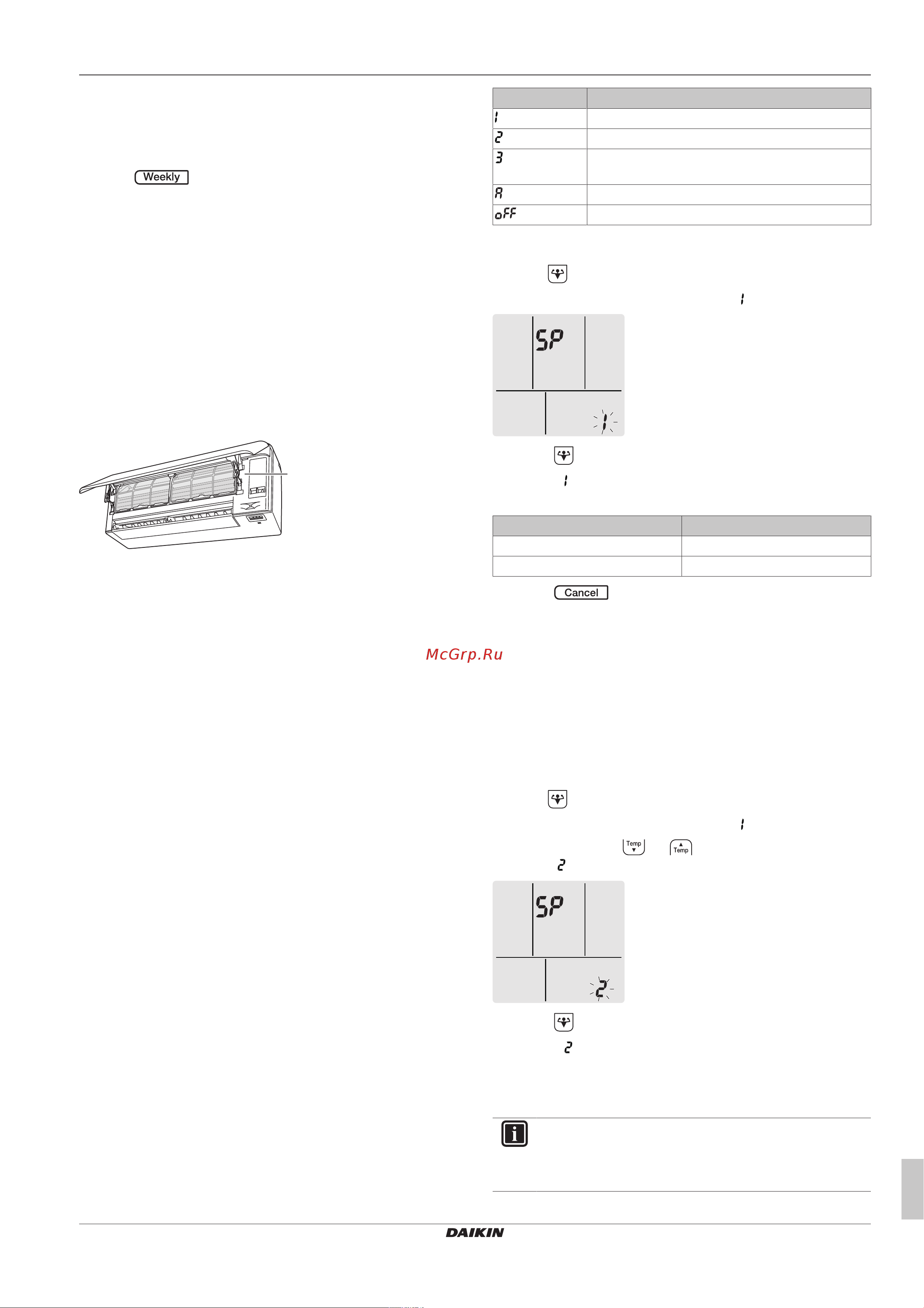 Daikin FTXTA30B2V1BW [13/20] Operation